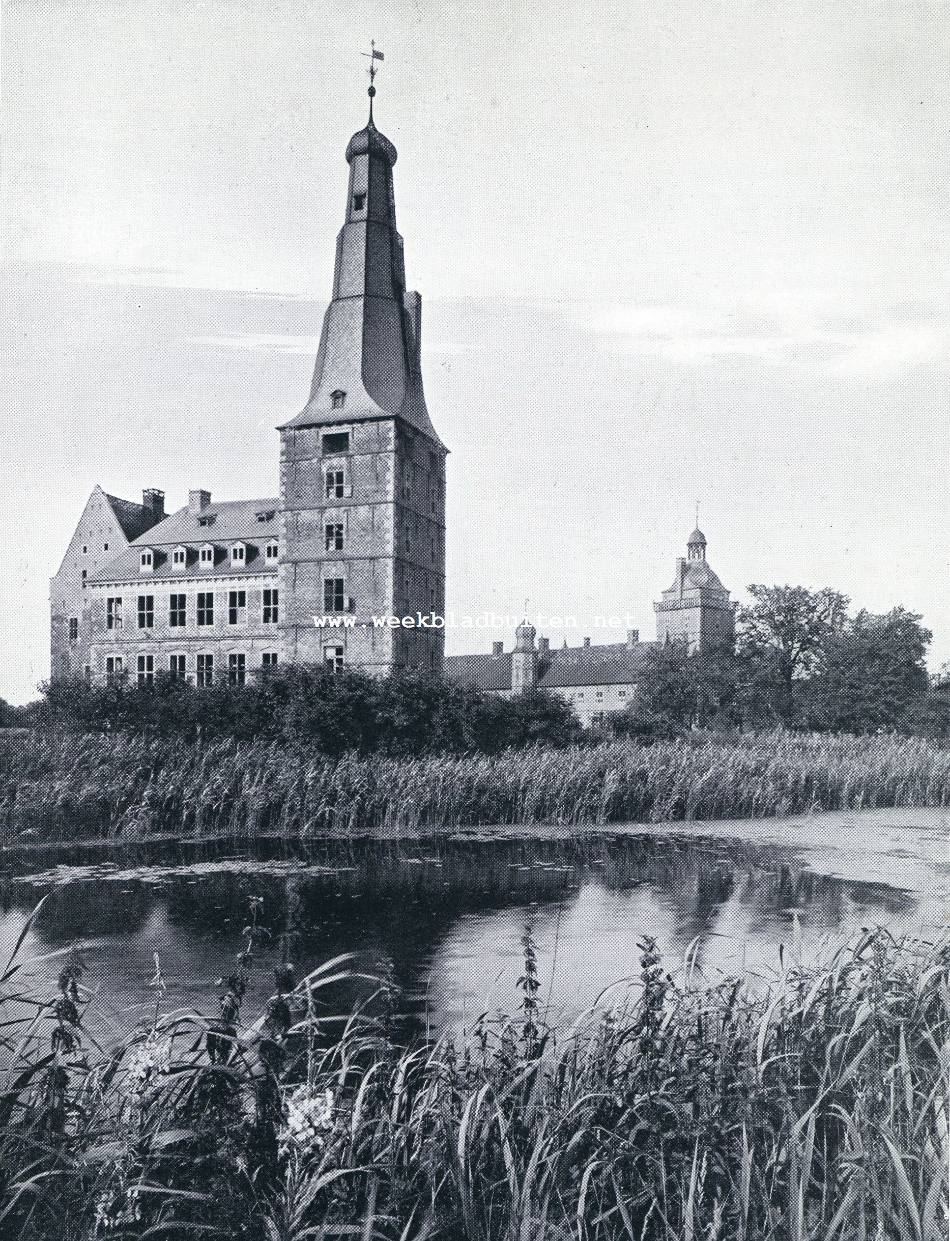 Kasteel Raesfelt in Westfalen