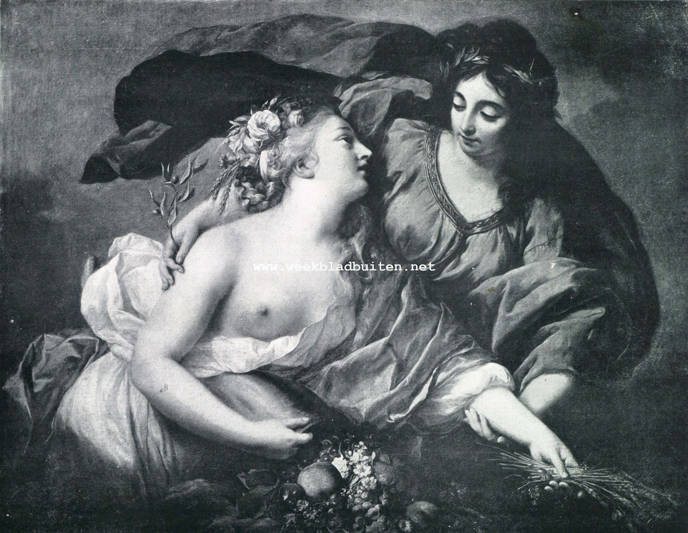 Madame Vige le Brun. Vrede en Overvloed (Louvre)
