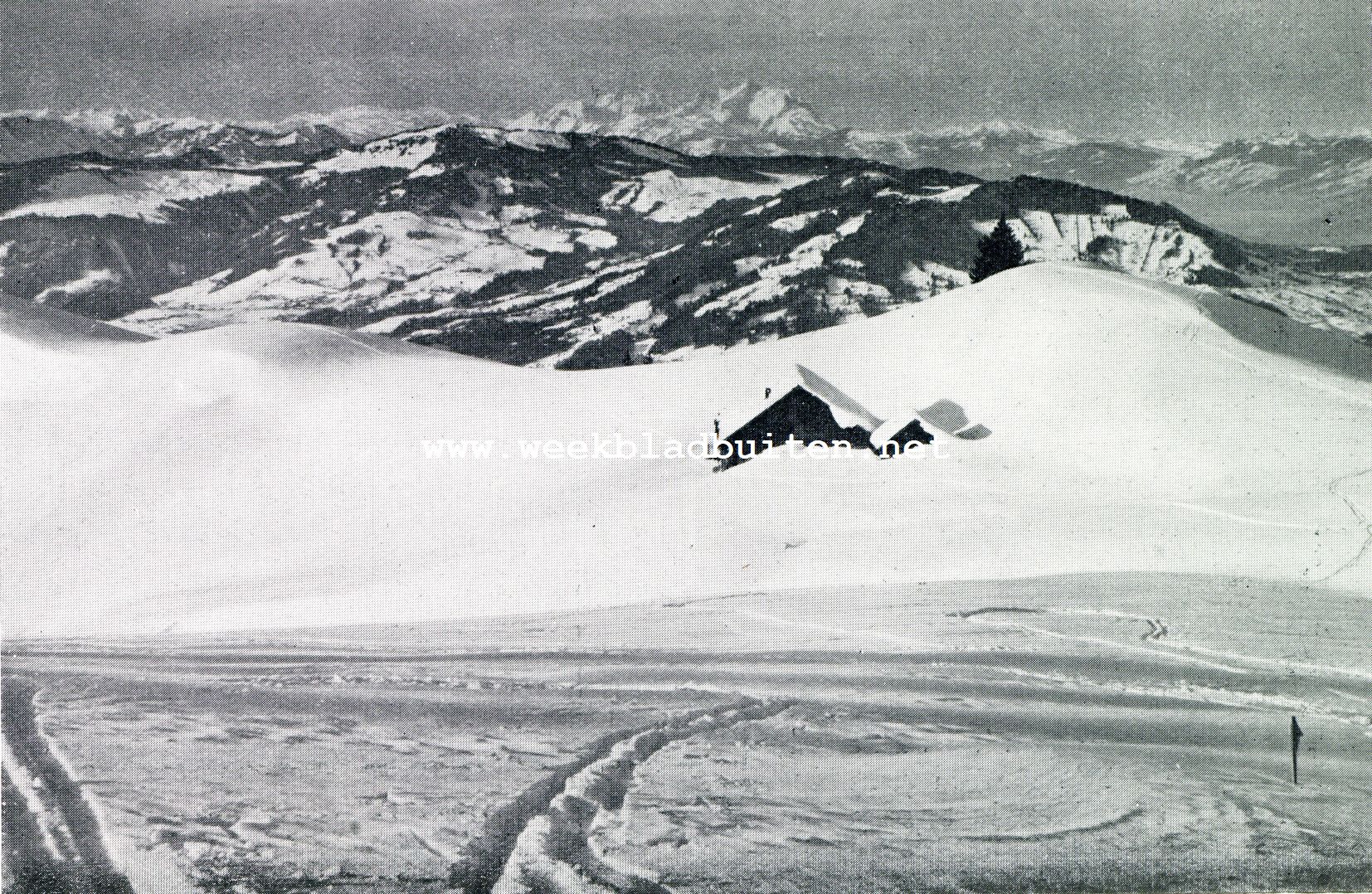 WINTERSPORT IN DUITSCHLAND. DE SKIHUT BIJ TODTMOOS