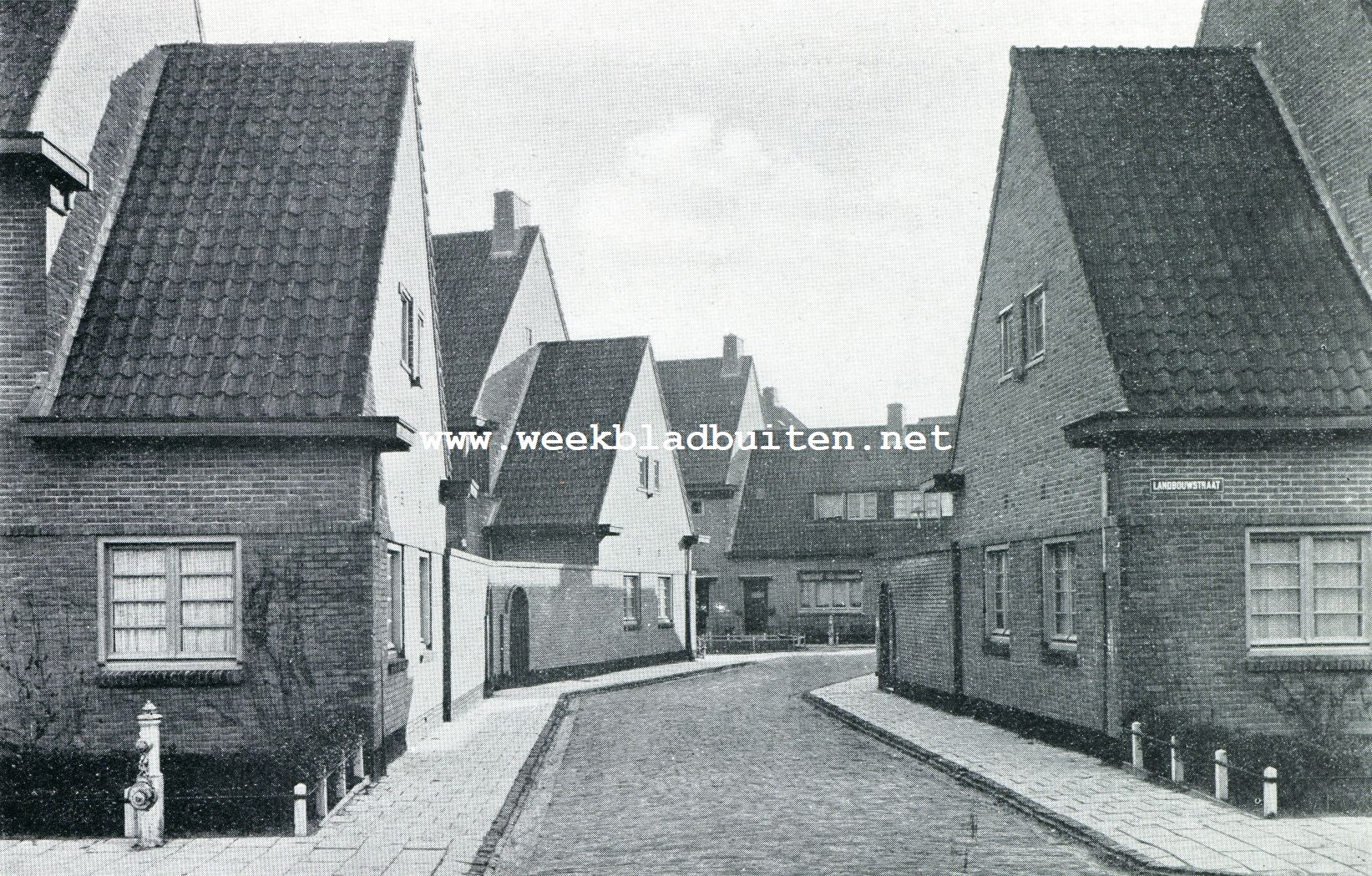 Tuindorpen. 8. Tuindorp te Watergraafsmeer. Een allercharmantste variatie