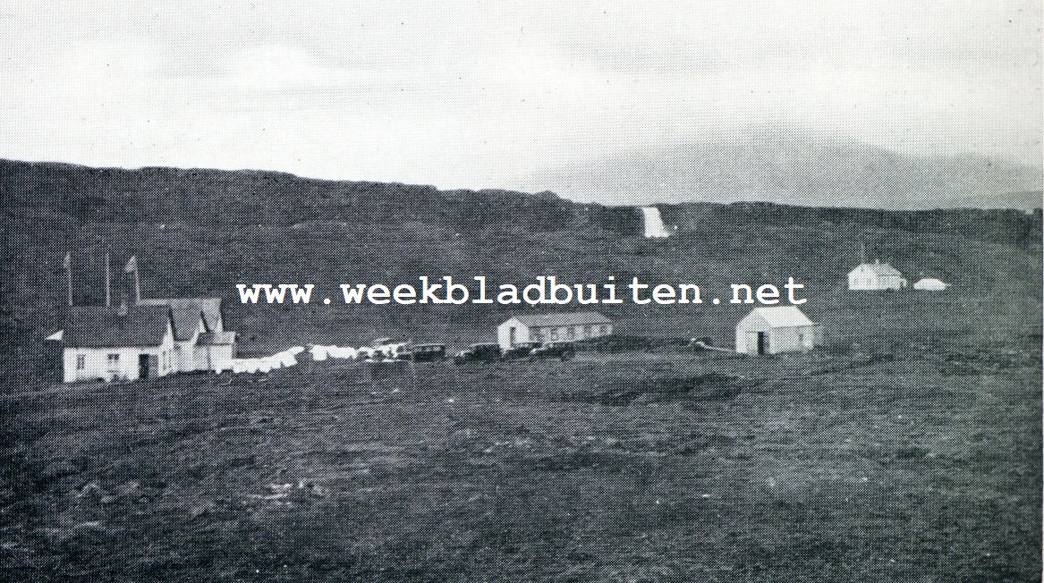 Thingvellir. Valhll, het kleine hotel van Thingvellir is een pleisterplaats voor vreemdelingen en Ijslander
