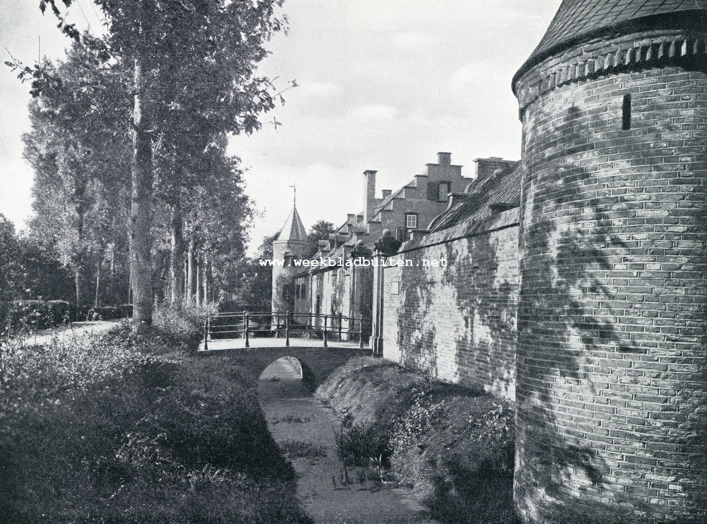 De Sypestein. Gracht en wallen