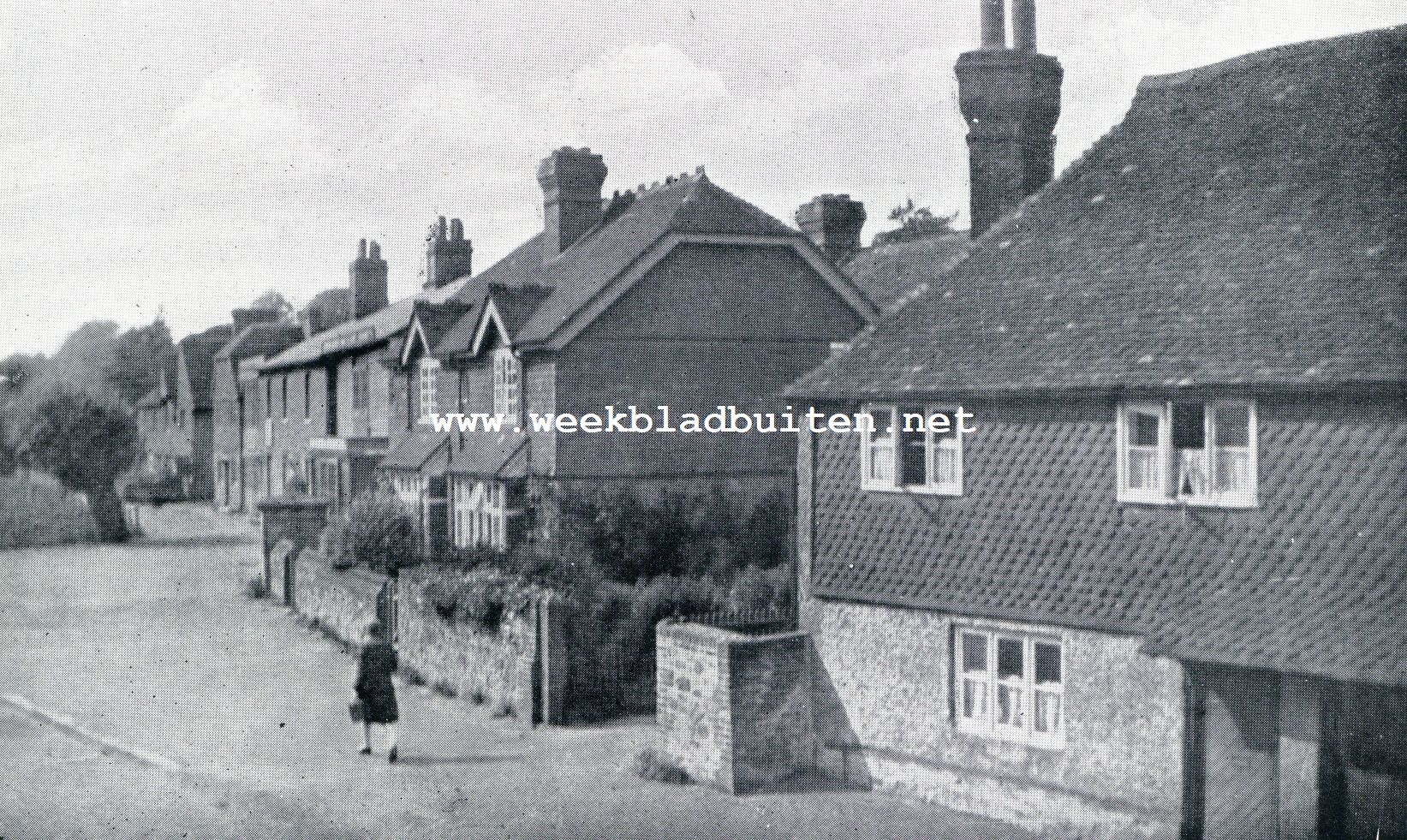 Kent. De George Inn te Cranbrook (15e eeuw), waar, volgens de overlevering, Koningin Elisabeth heeft gelogeerd