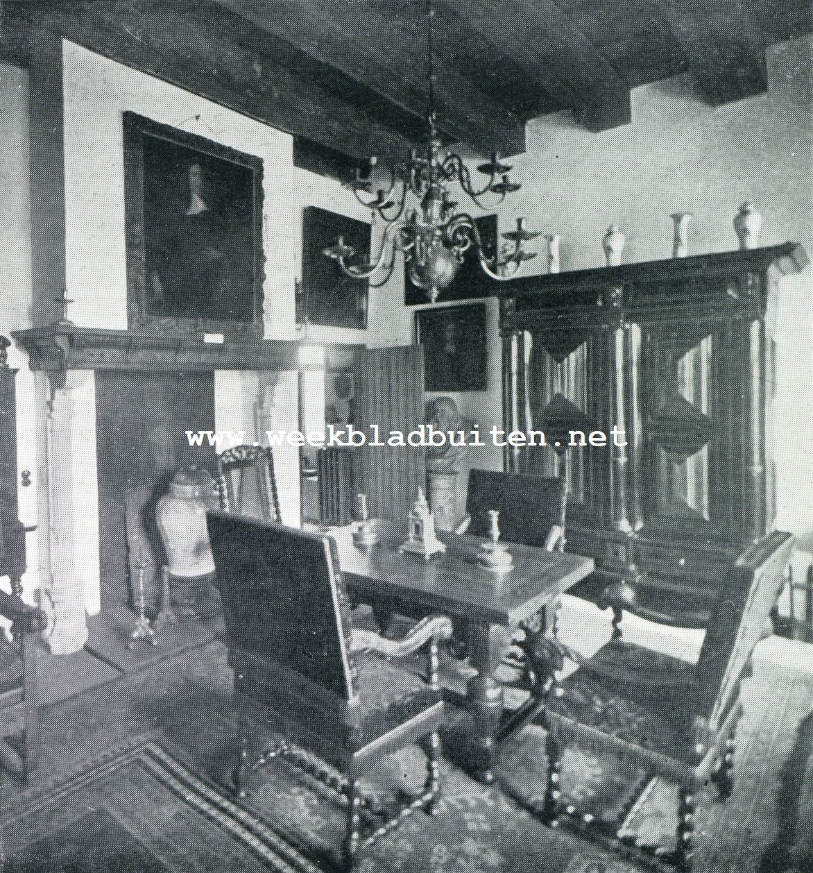 De Sypestein. De De Wittenkamer