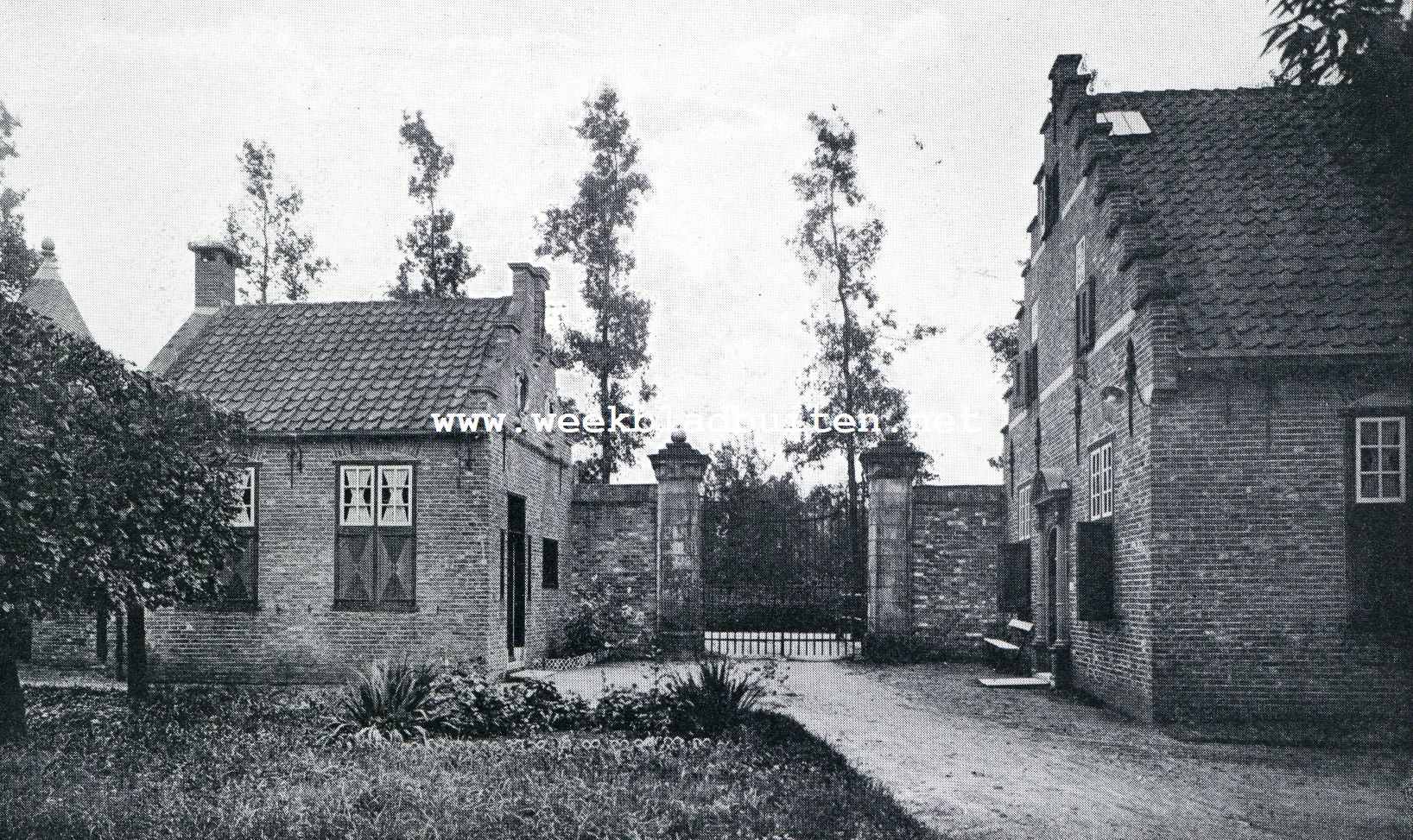 De Sypestein. De poortgebouwen