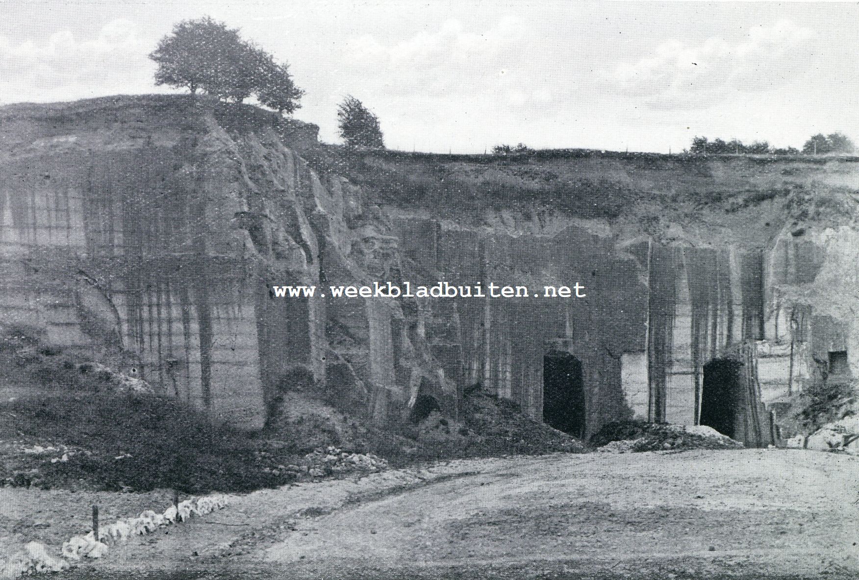 De afgraving van den Sint-Pietersberg. De afgravingen aan de Jekerzijde van den Sint-Pietersberg