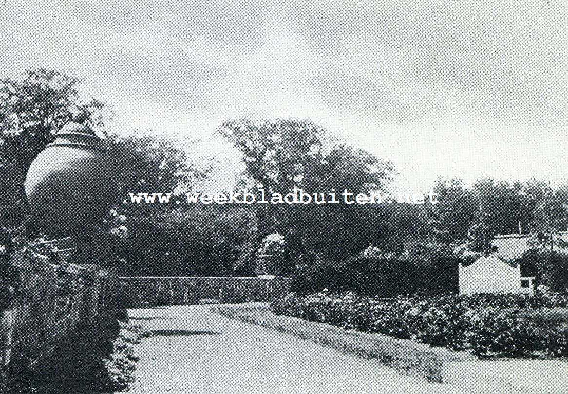 Hoekje van het terras op Wegeholm