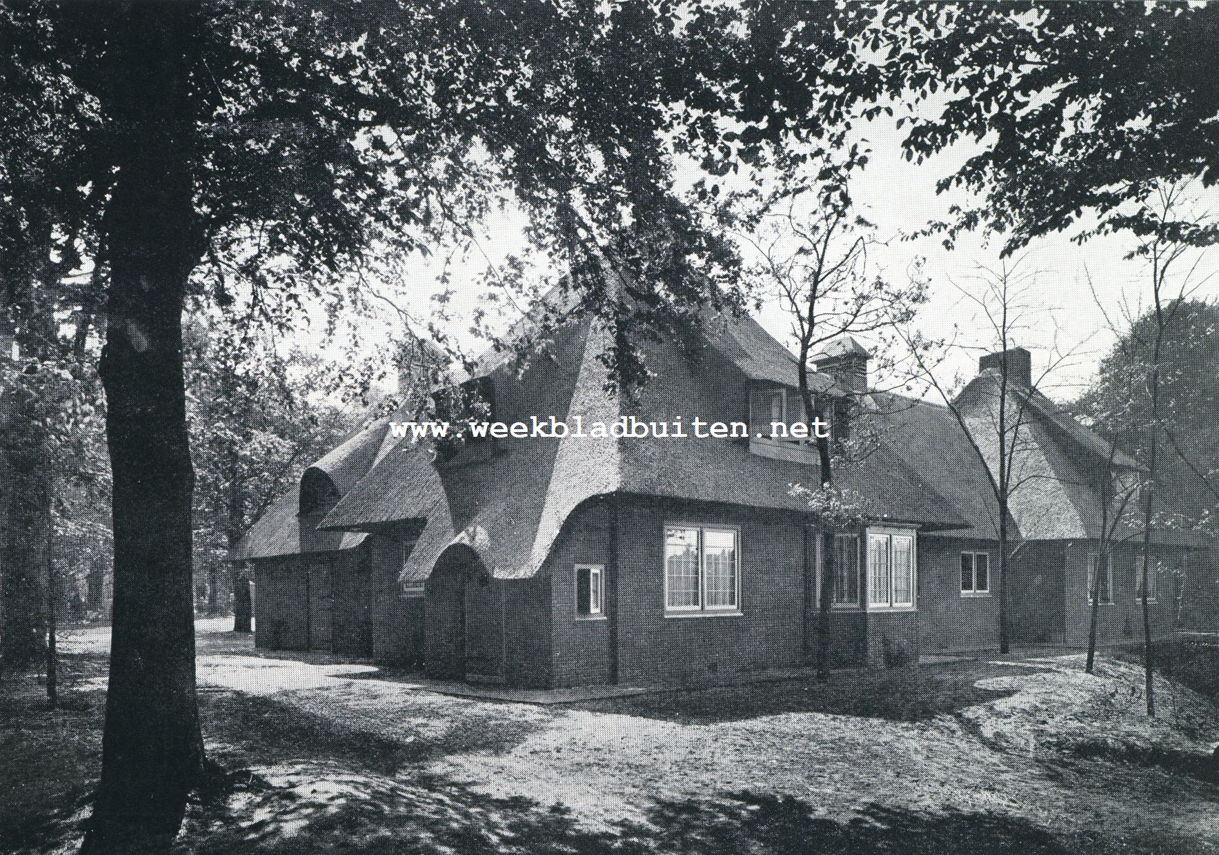 Zuiderhof. Koetsierswoning met stal en garage