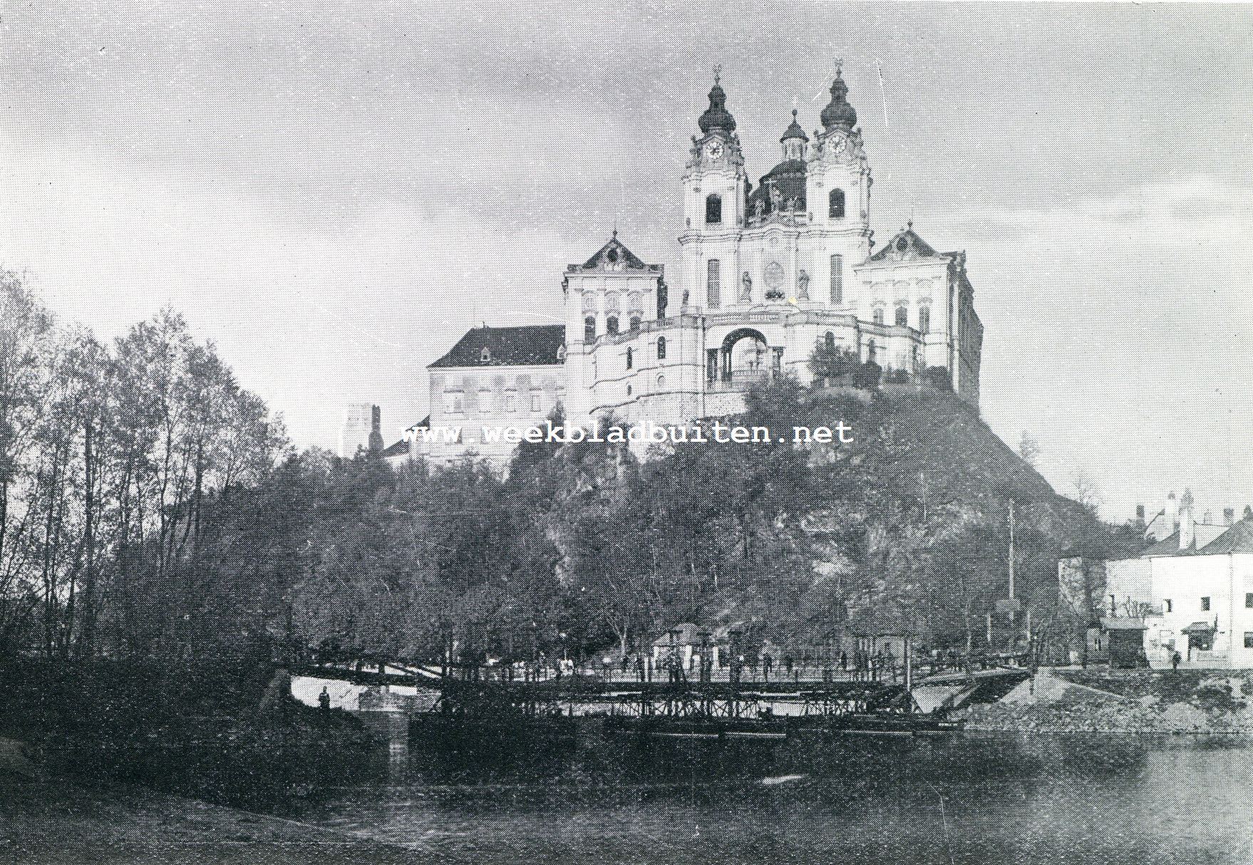 Door de Wachau. Het klooster Melk