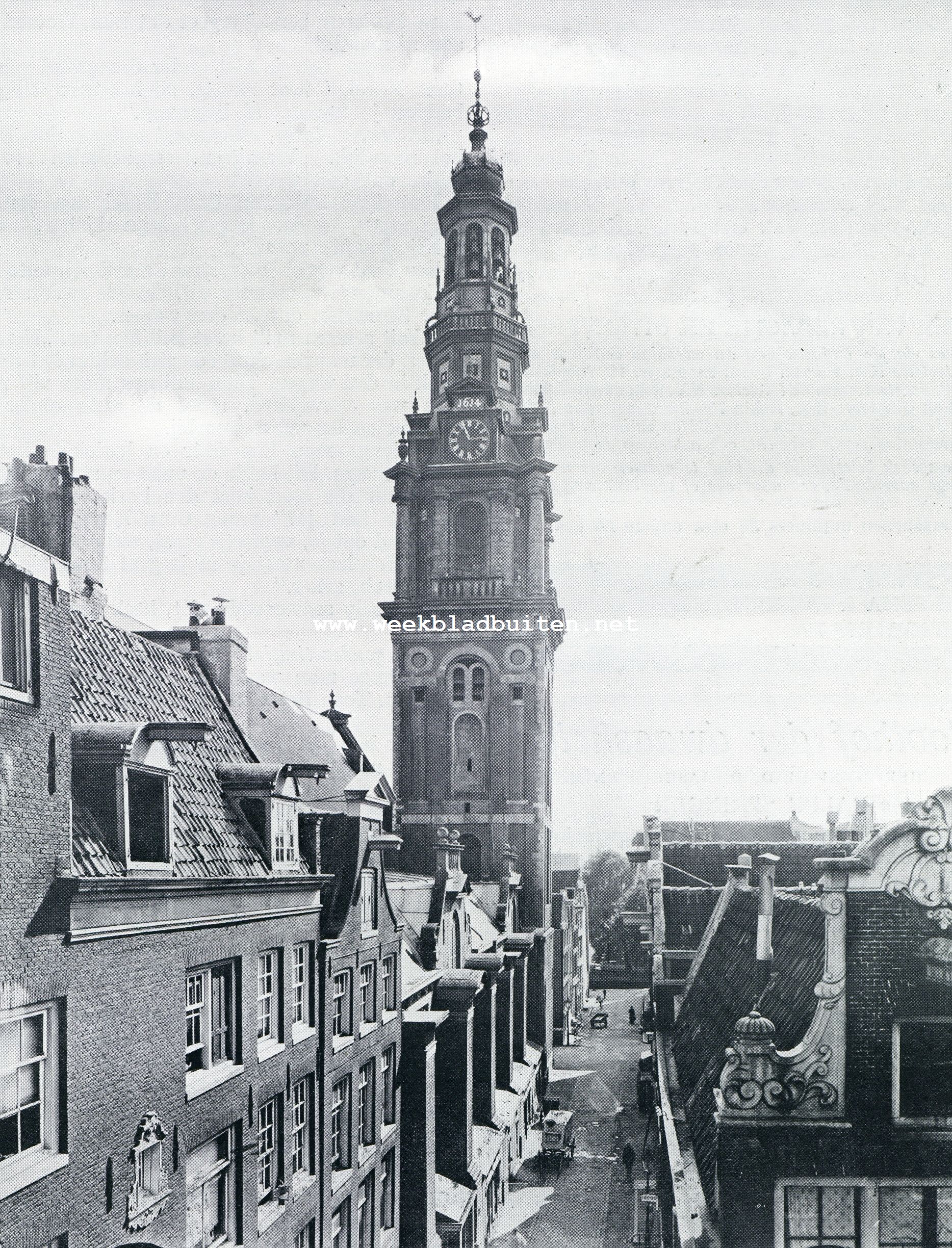 De toren van de Zuiderkerk te Amsterdam