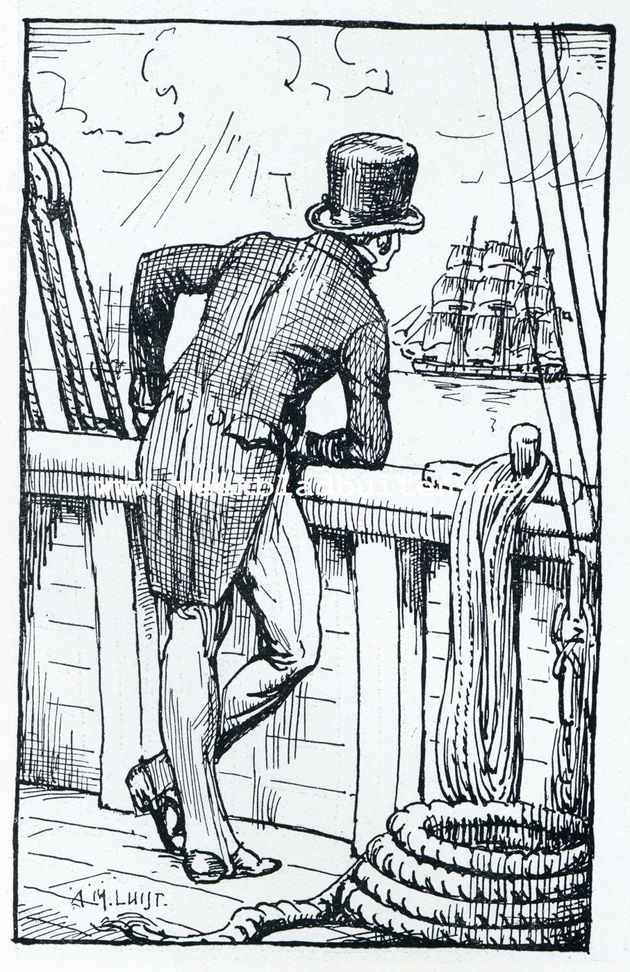 Per zeilschip naar Batavia, honderd jaar geleden. Die ons voor 