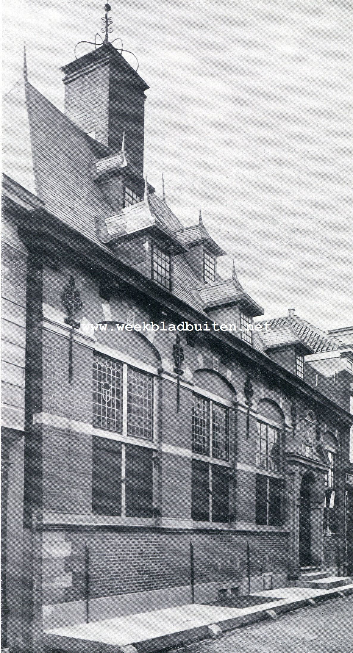 MAASSLUIS. VOORZIJDE VAN HET DELFLANDSHUIS