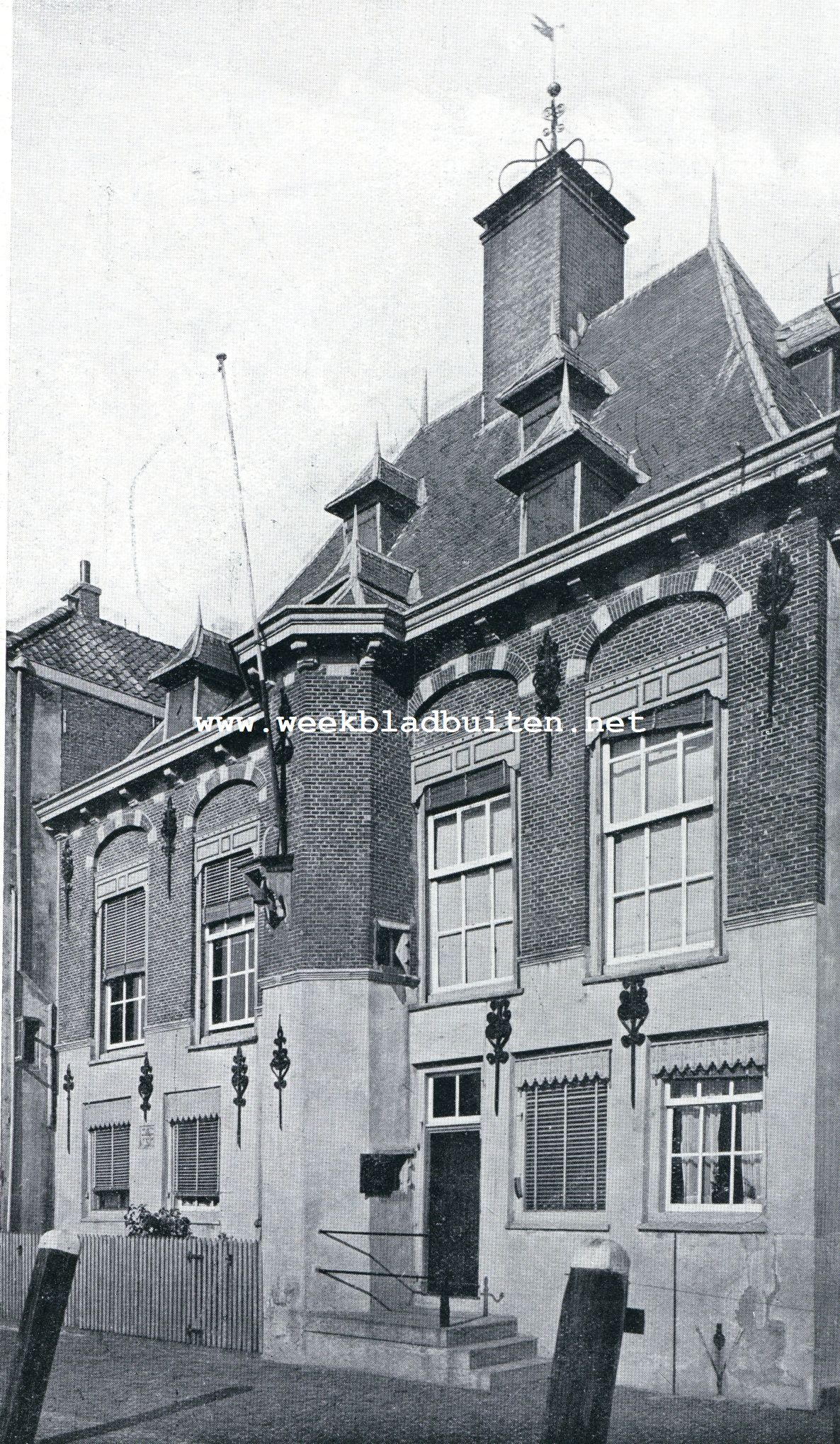 MAASSLUIS. ACHTERZIJDE VAN HET DELFLANDSHUIS