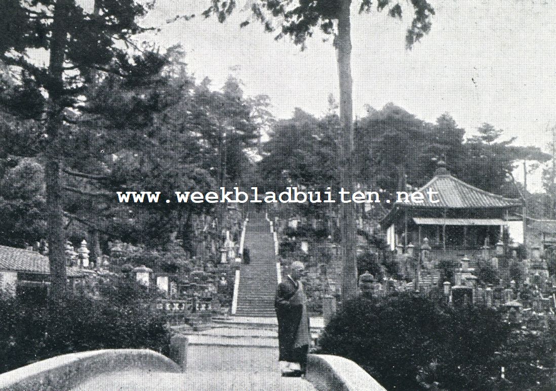 Japansch kerkhof
