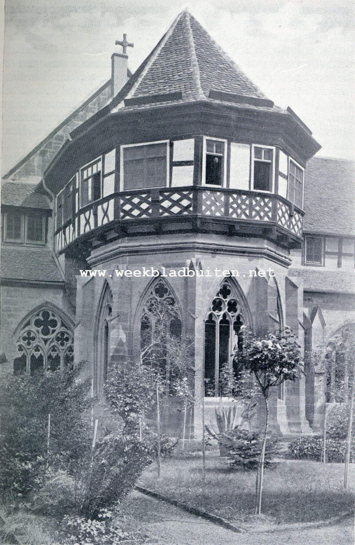 Het Klooster Maulbronn. Het bronkapelletje in het Klooster Maulbronn