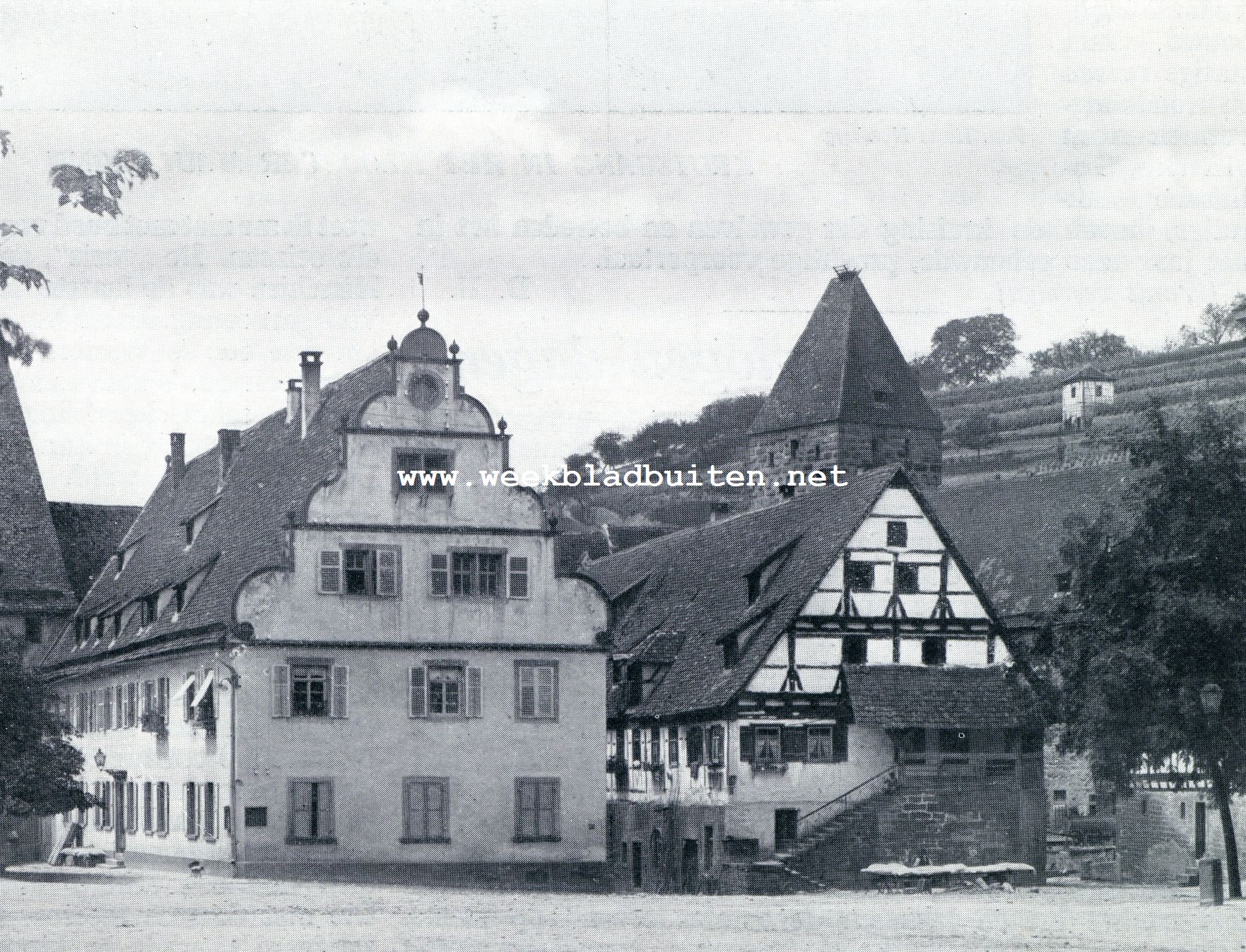 Het Klooster Maulbronn. Bijgebouwen van het Klooster in Maulbronn