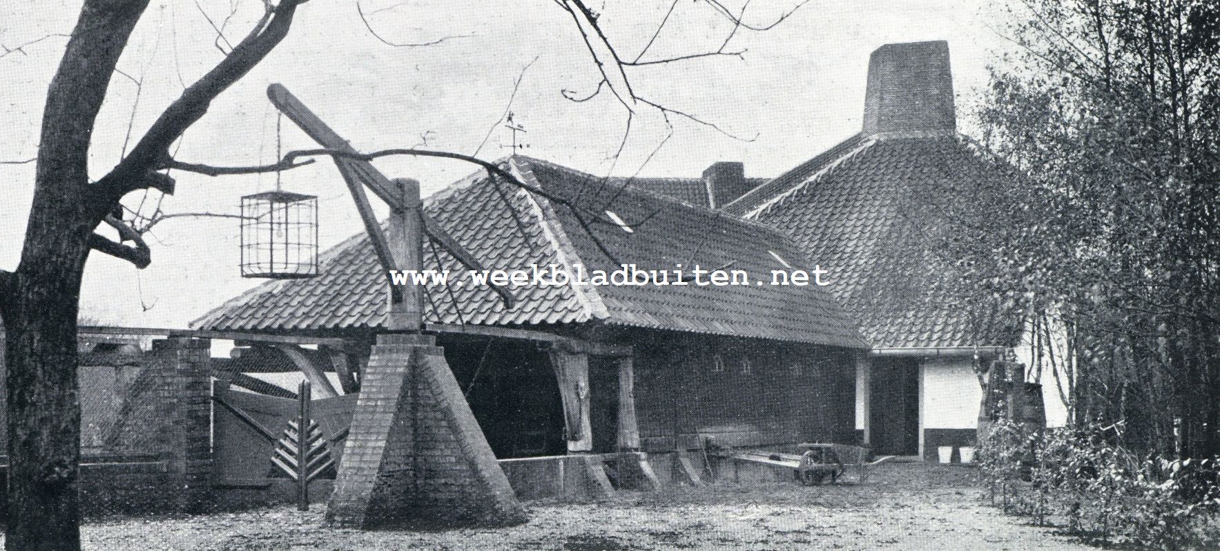 Moderne landhuizen. St. Hubertushof. Renstal en hondenkennel