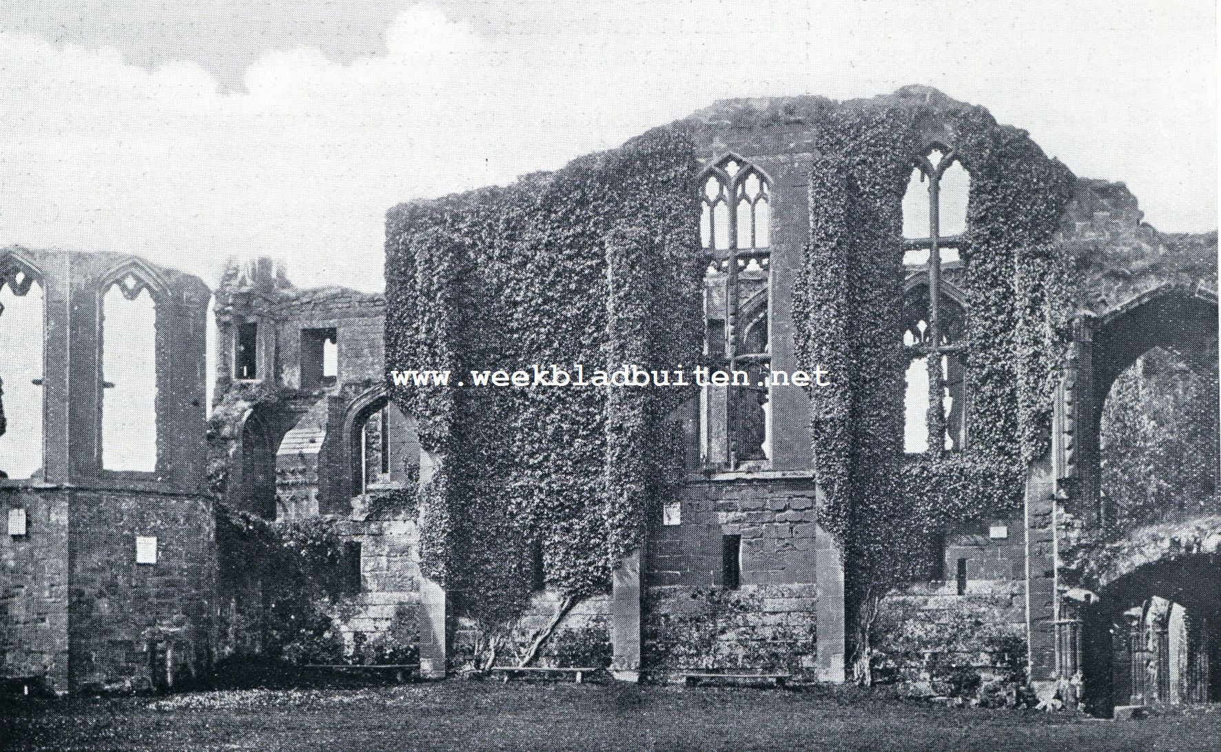 Kenilworth Castle, waar eens de feestzaal was