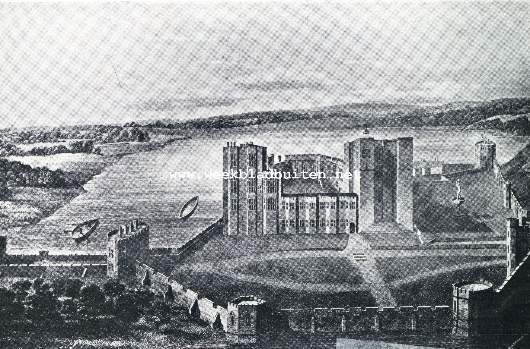 Kenilworth Castle in 1620