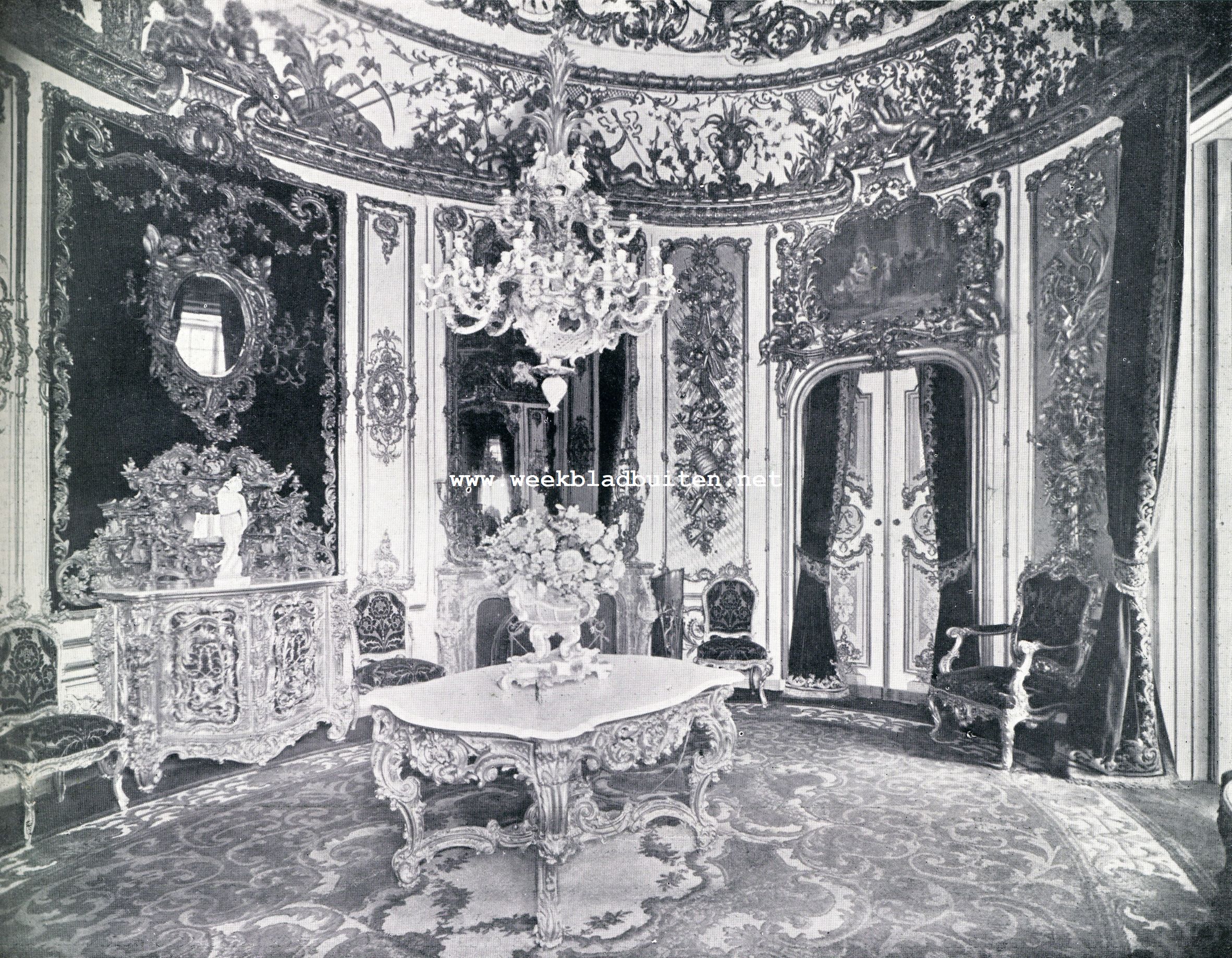 Linderhof. Eetkamer