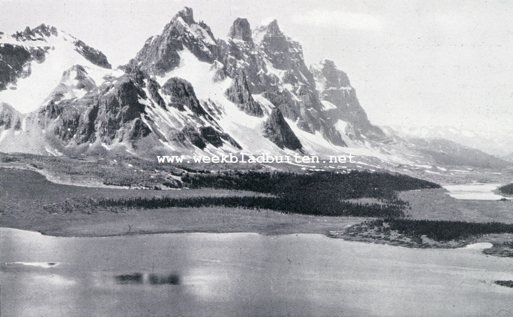 Het Amethyst Lake in het Canadeesche Rotsgebergte