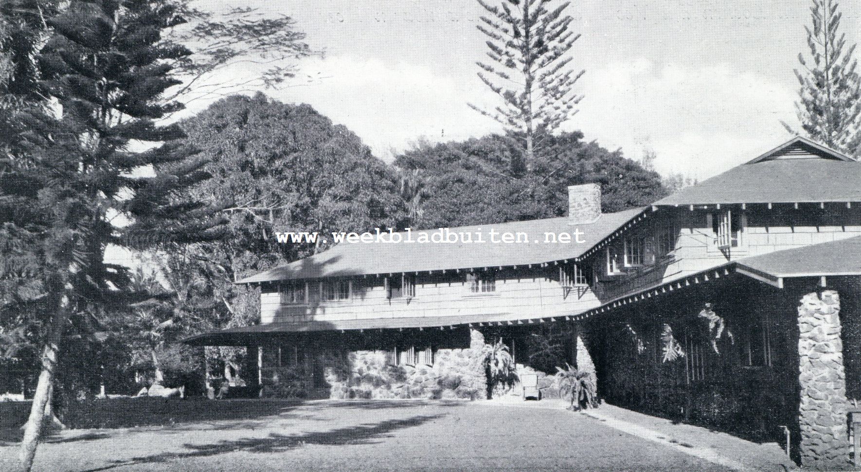 Lanai, het Ananas-eiland. De woning van den Ananas-Koning