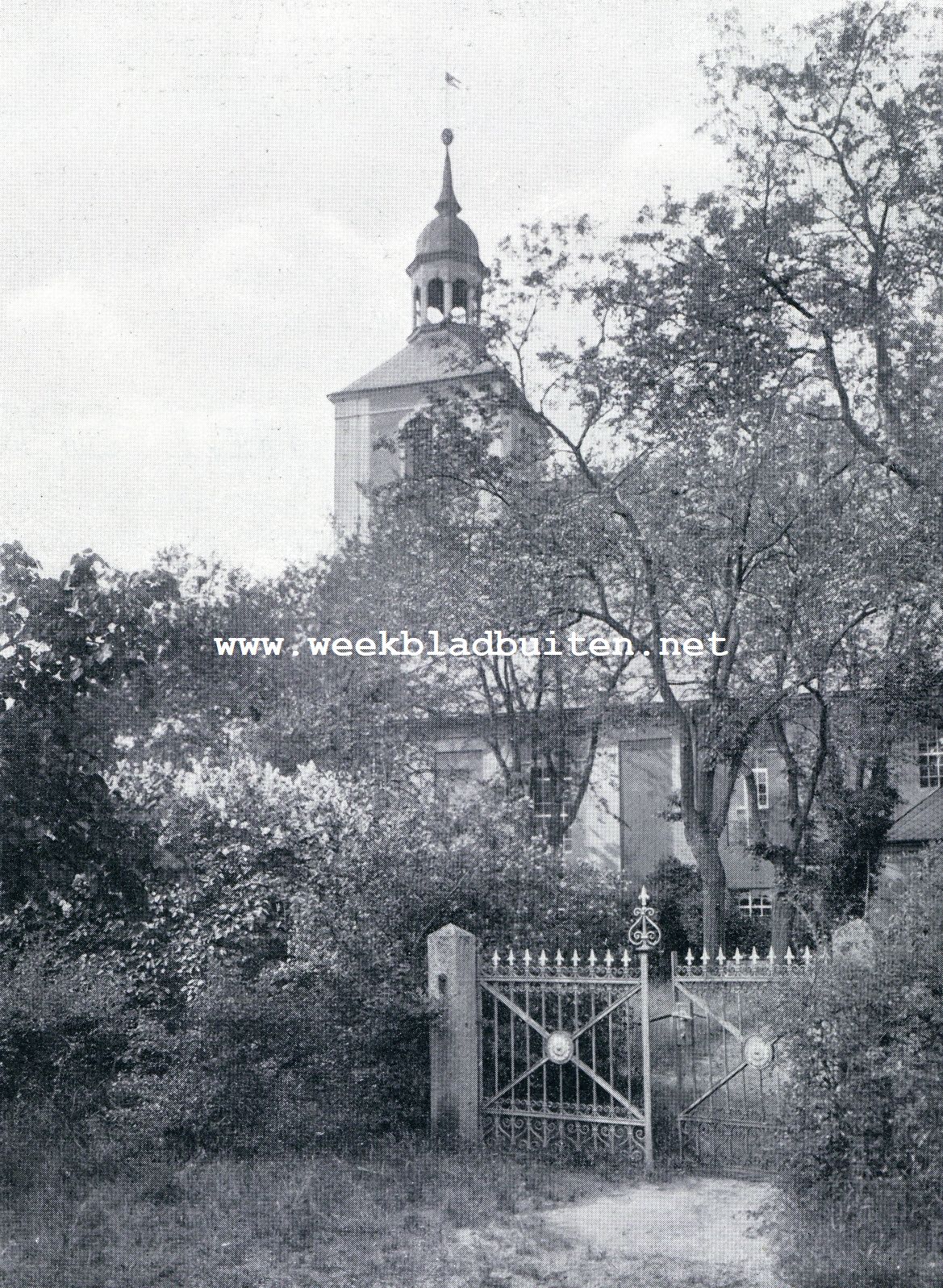 Het Spreewald. De kerk te Burg in het Spreewald