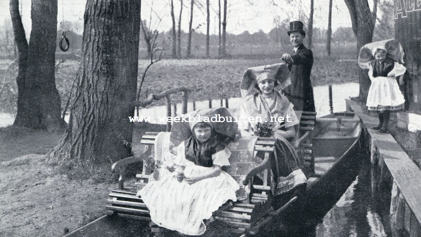 Het Spreewald. In de 