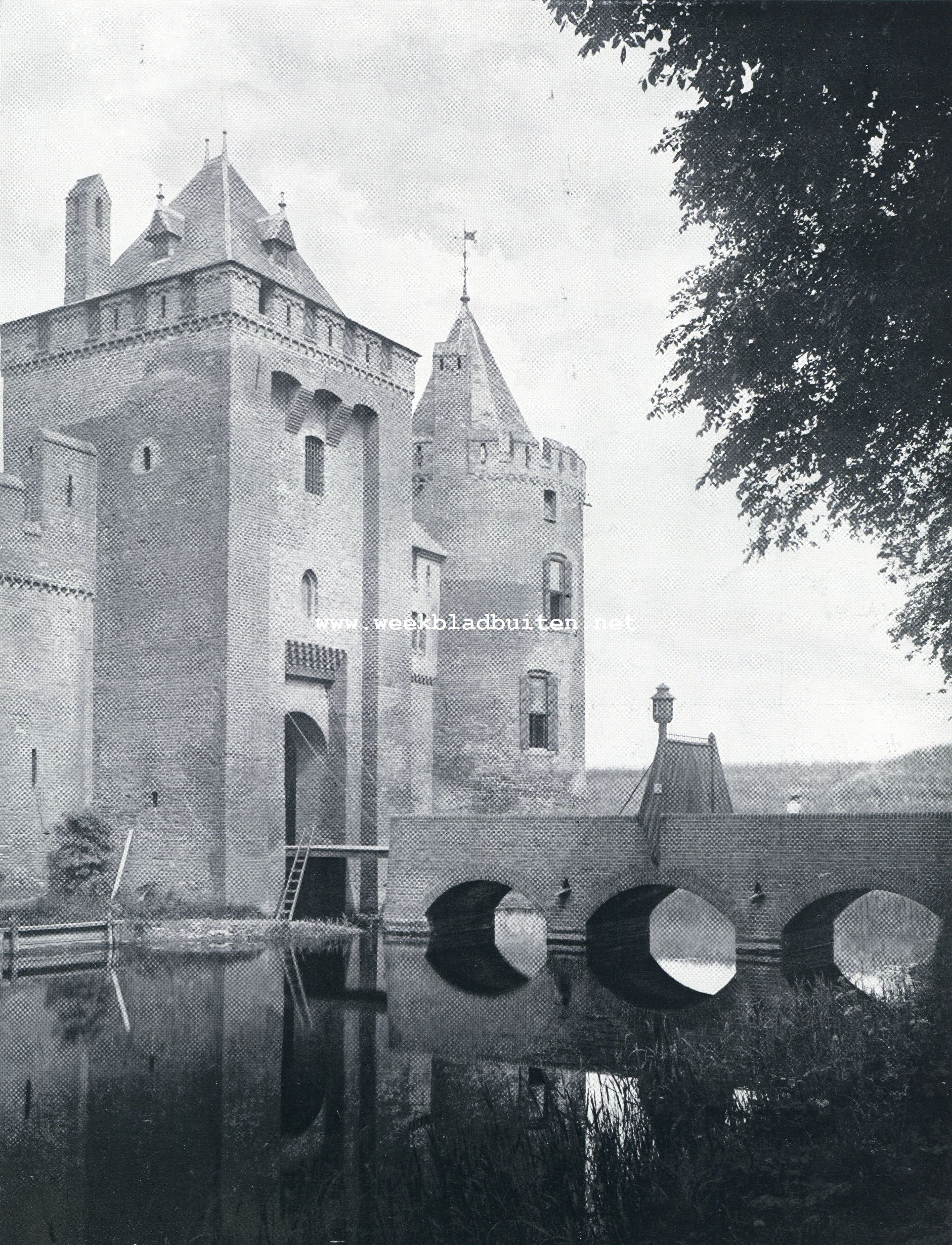 Het Muiderslot, de toegang naar het Gooi