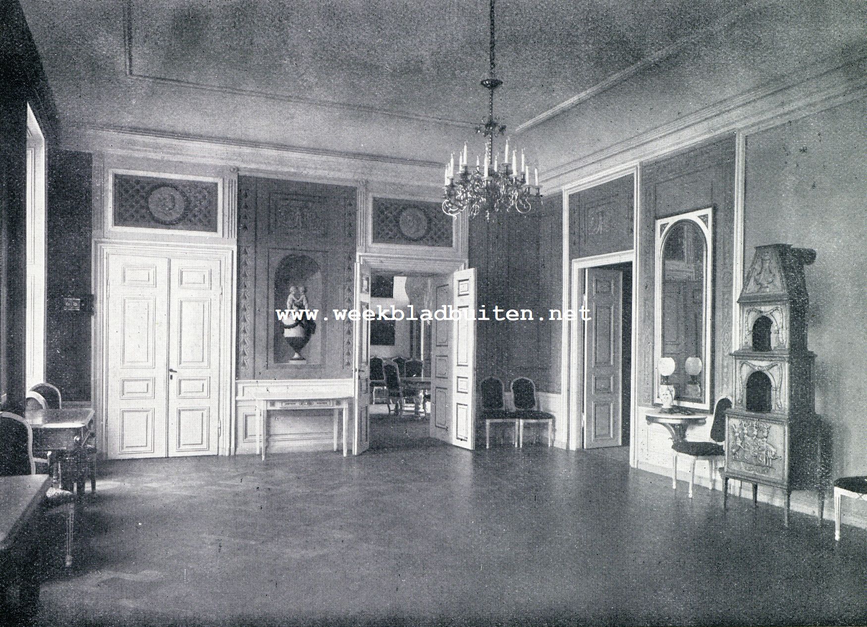 Wandelingen in Denemarken. Fredensborg. Interieur