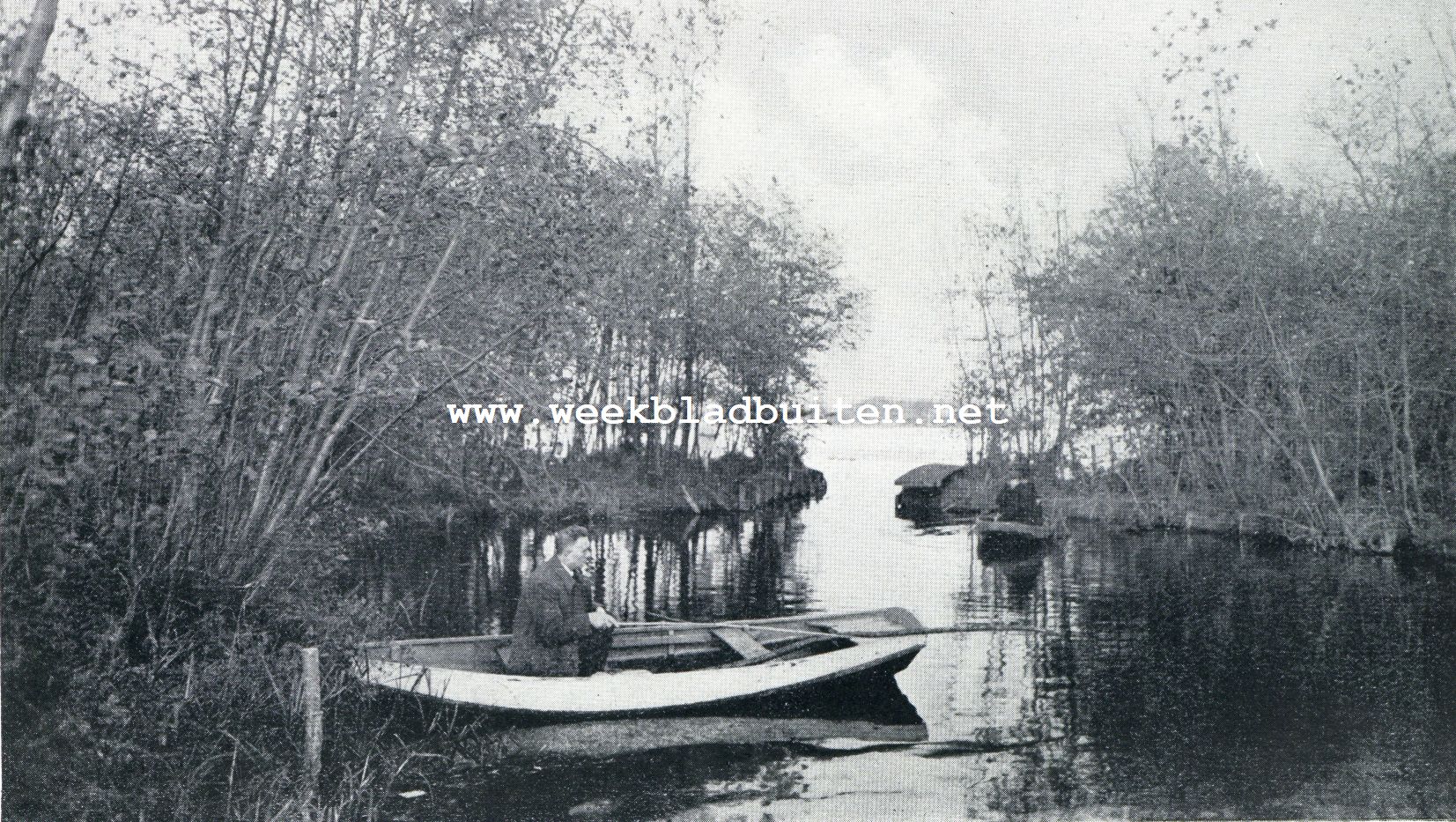 De Reeuwijksche en Sluipwijksche Plasschen. Een vredig hoekje