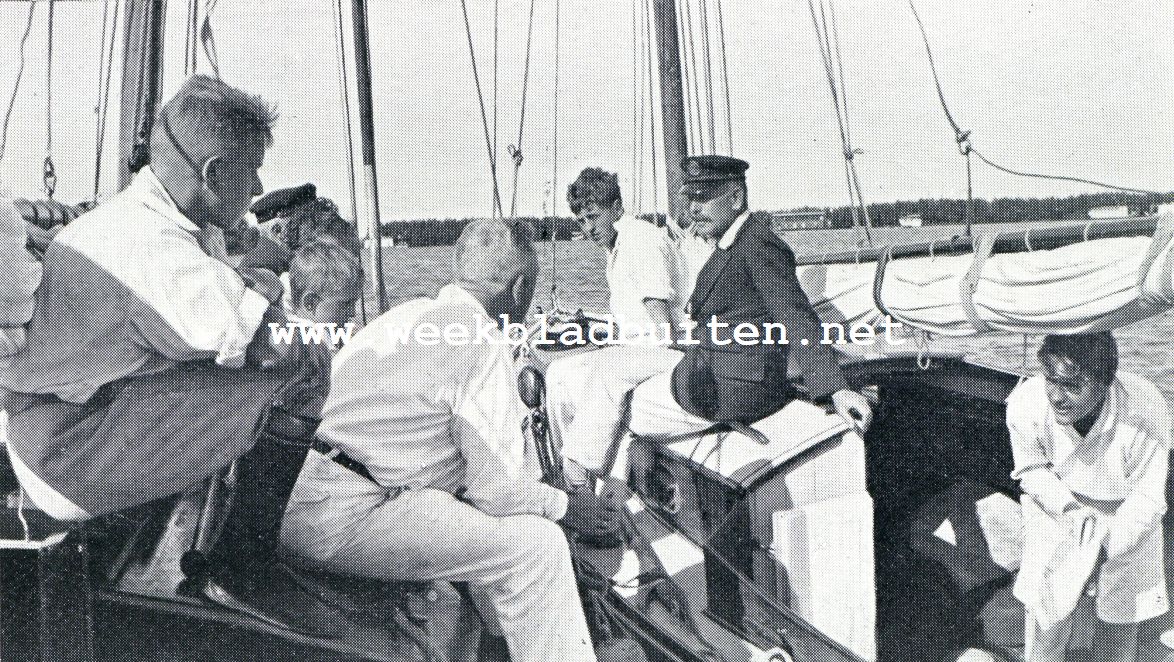 Als het zeilseizoen in vollen gang is