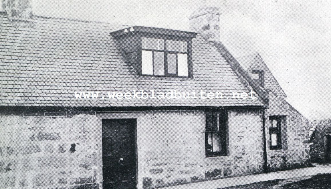 Het particuliere leven van Ramsay MacDonald. Het geboortehuis van Ramsay MacDonald te Lossiemouth