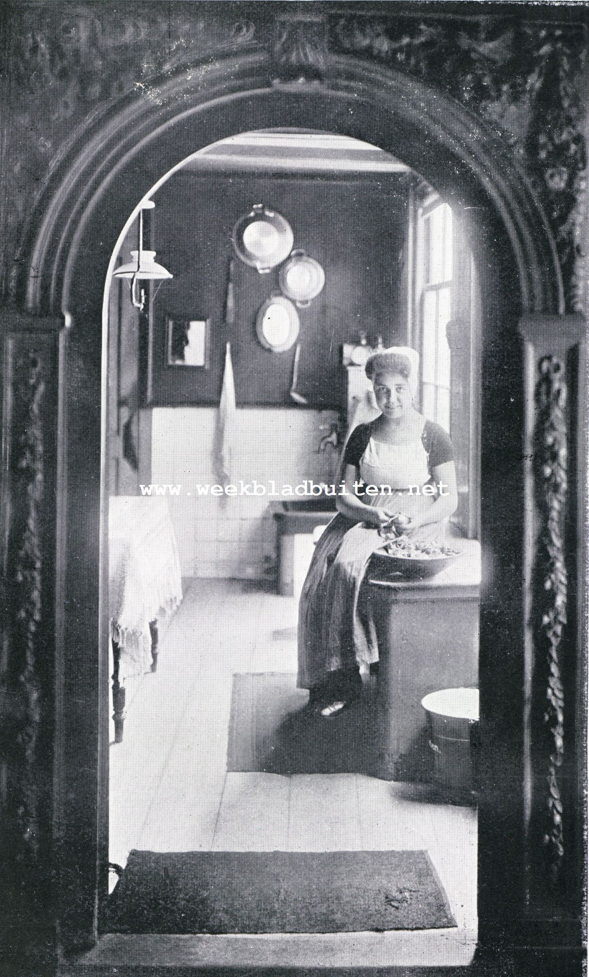 Kijkje in de keuken van het Huis de Globe te Middelburg