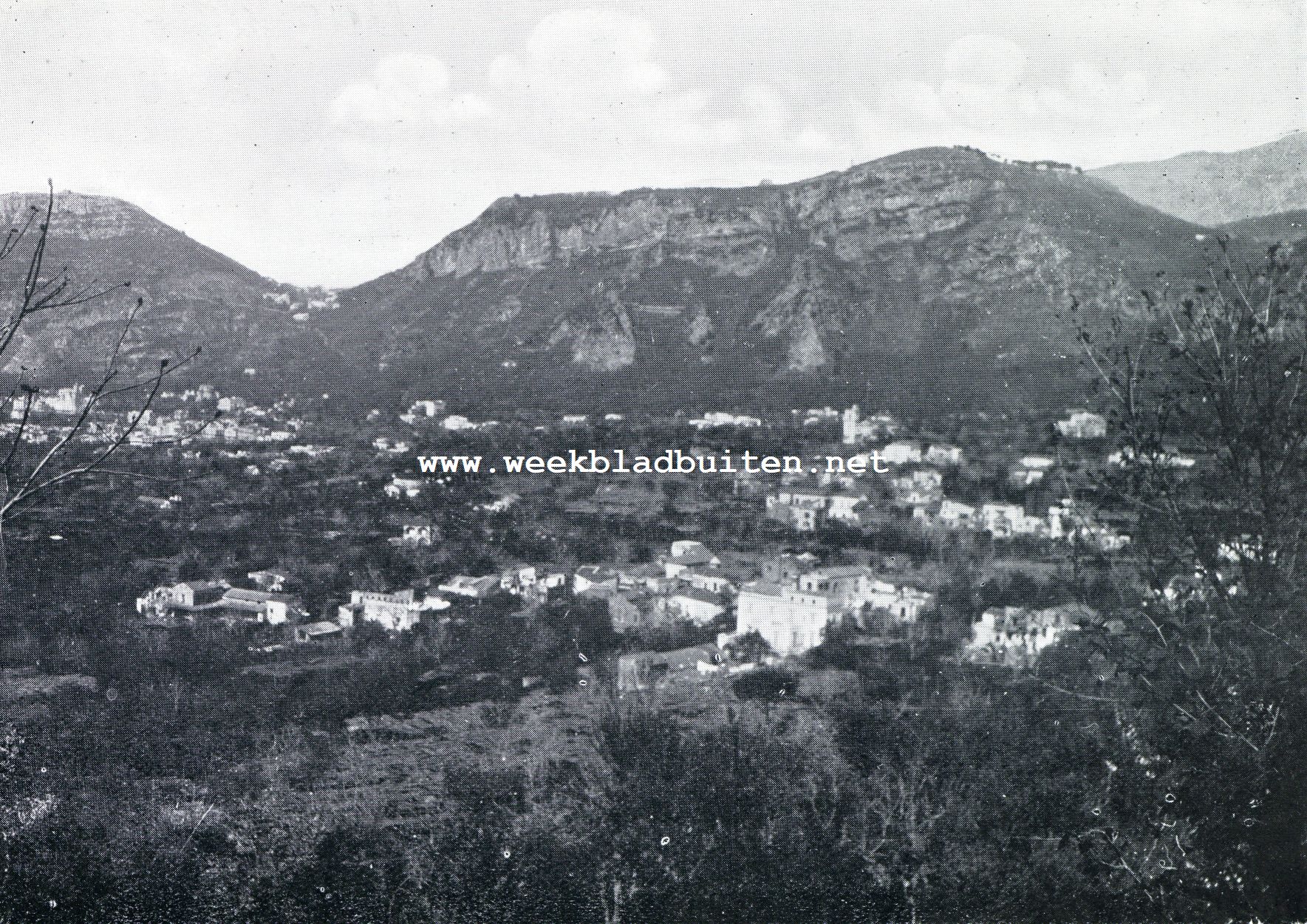 Positano. De Vlakte van Sorrente