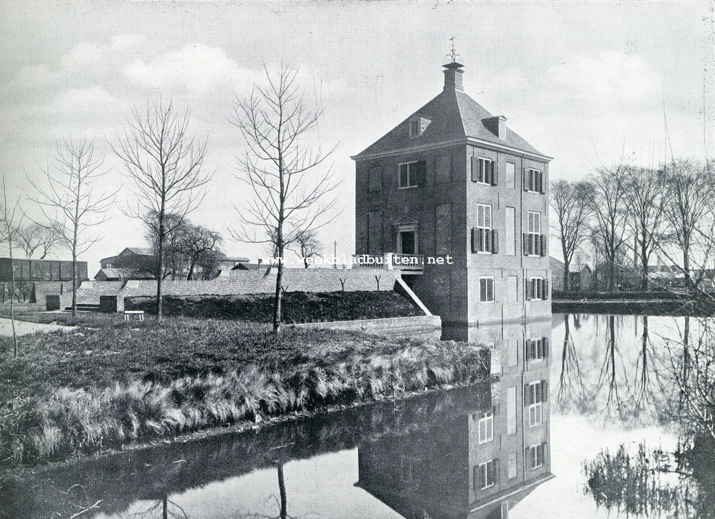 Huygens' lustoord voorheen en thans. 