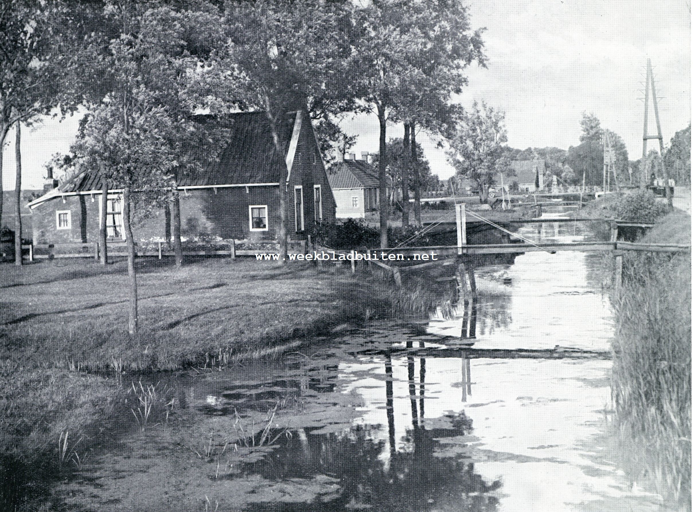 In Zuid-Oost Haskerland. Nijehaske, de vroegere 