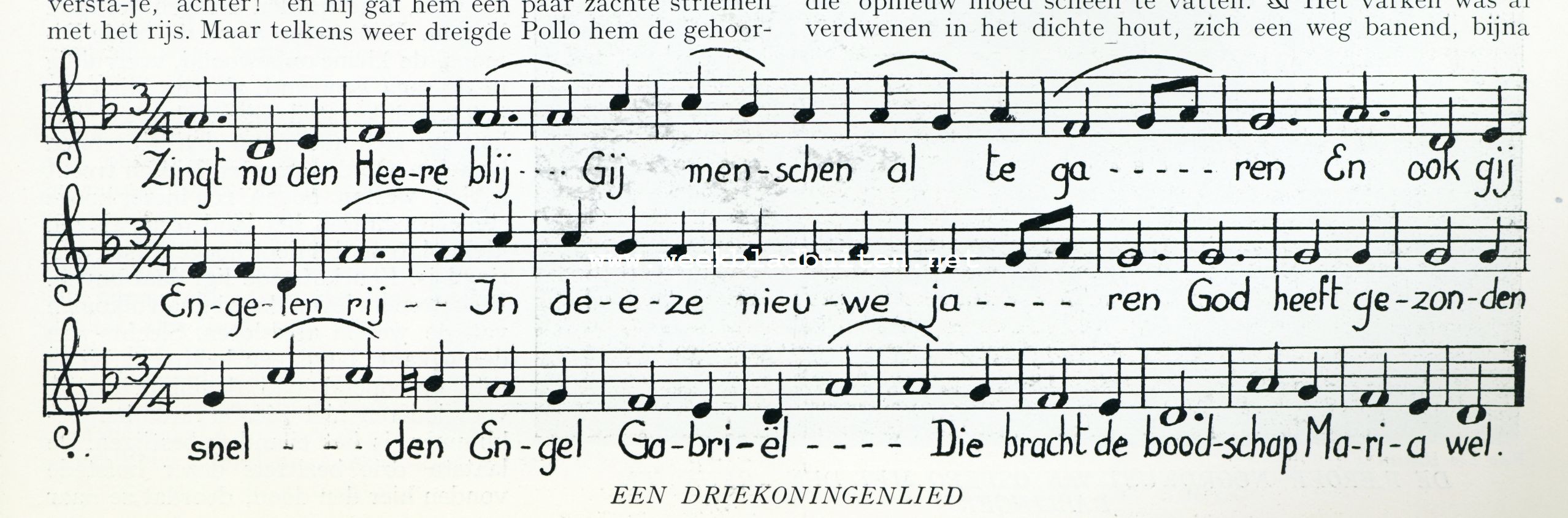 EEN DRIEKONINGENLIED