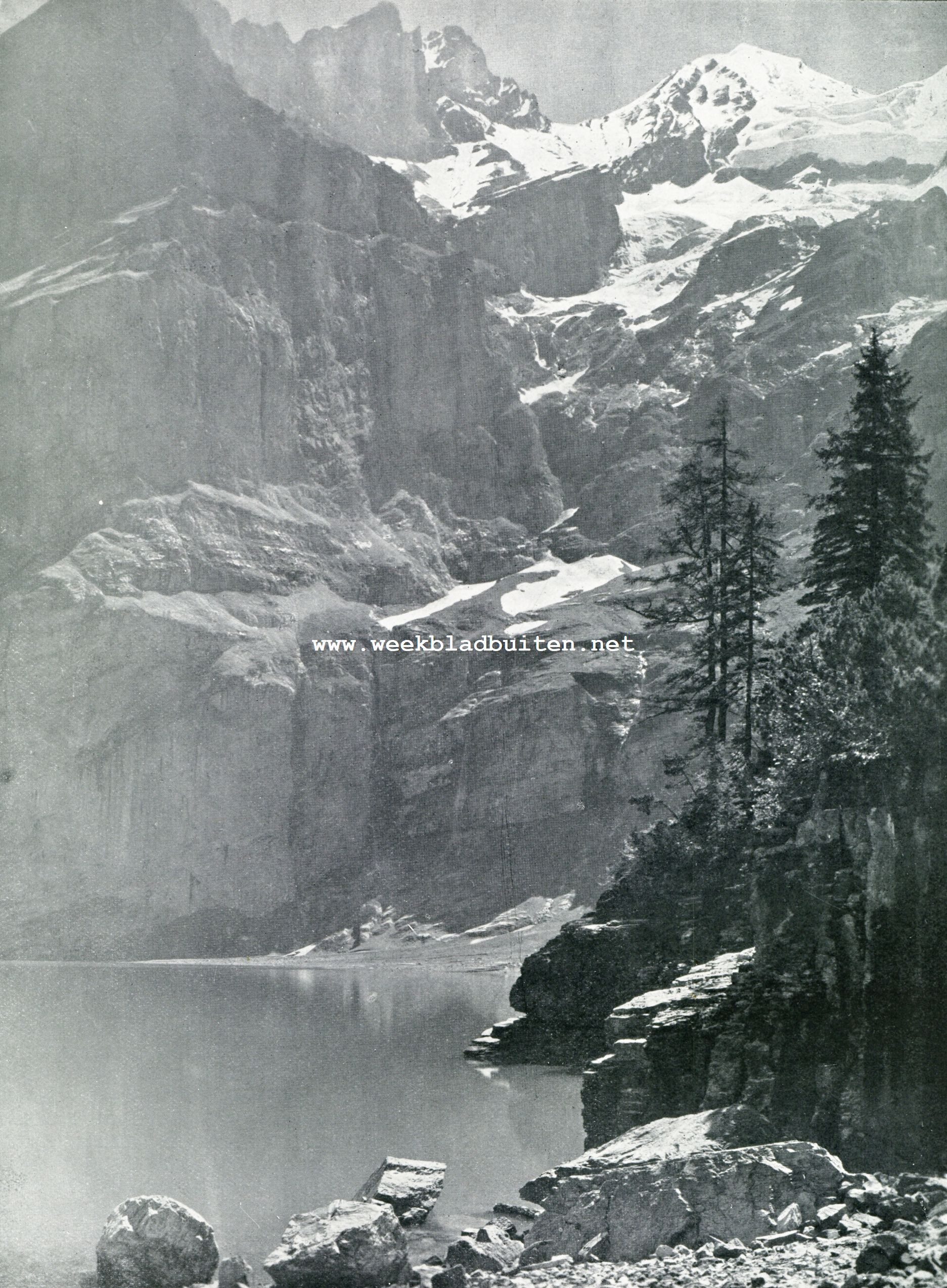 OESCHINENSEE EN BLMLISALP BIJ KANDERSTEG