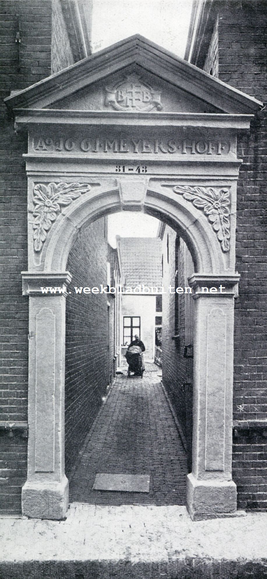 POORTJE VAN T MEIJERSHOF TE DEVENTER