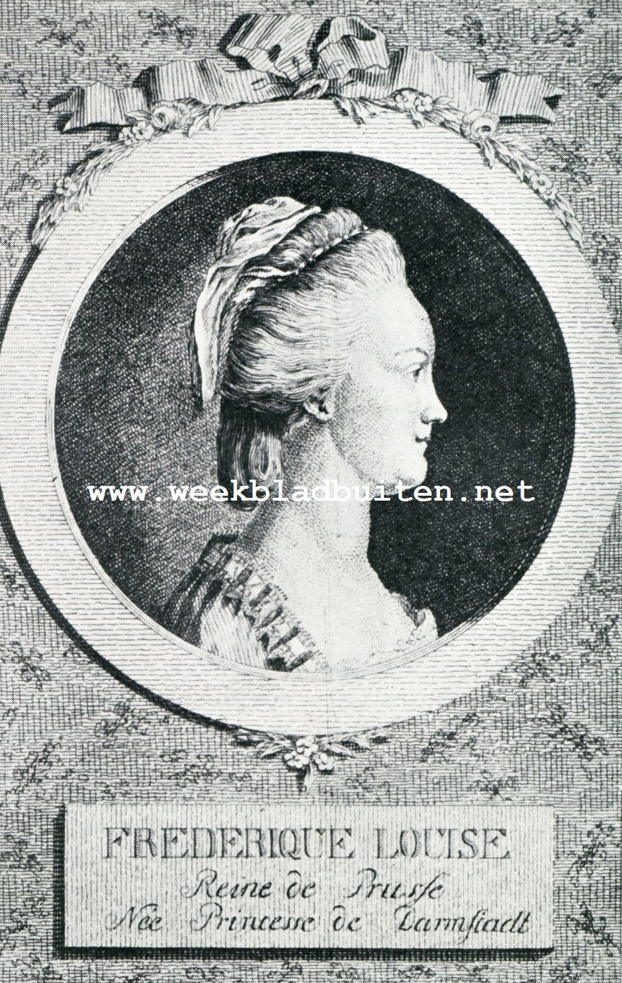 FREDERICA LOUISE, DE TWEEDE GEMALIN VAN KONING FREDERIK WILHELM II VAN PRUISEN
