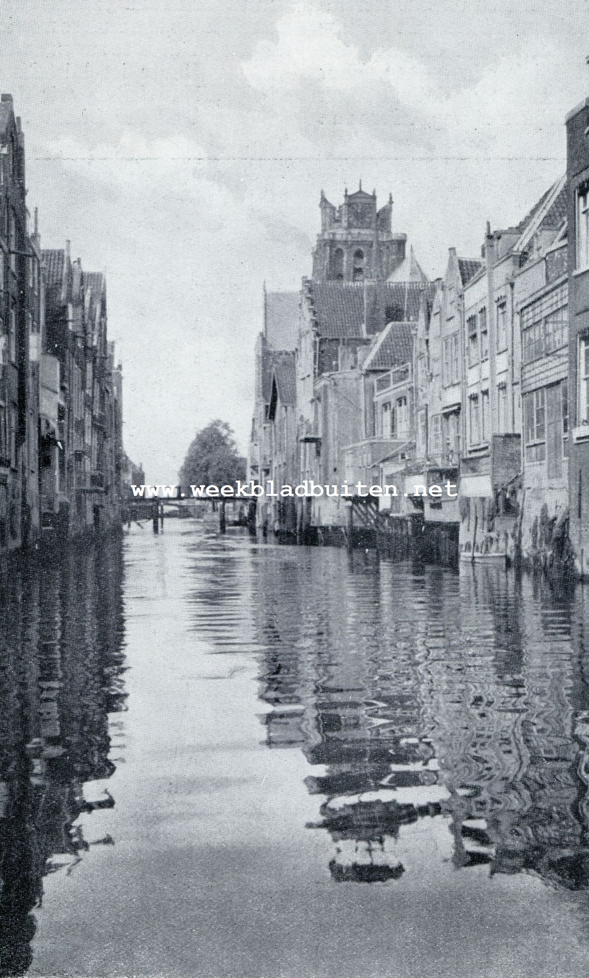 Voorstraathaven te Dordrecht. Foto bekroond in den fotowedstrijd
