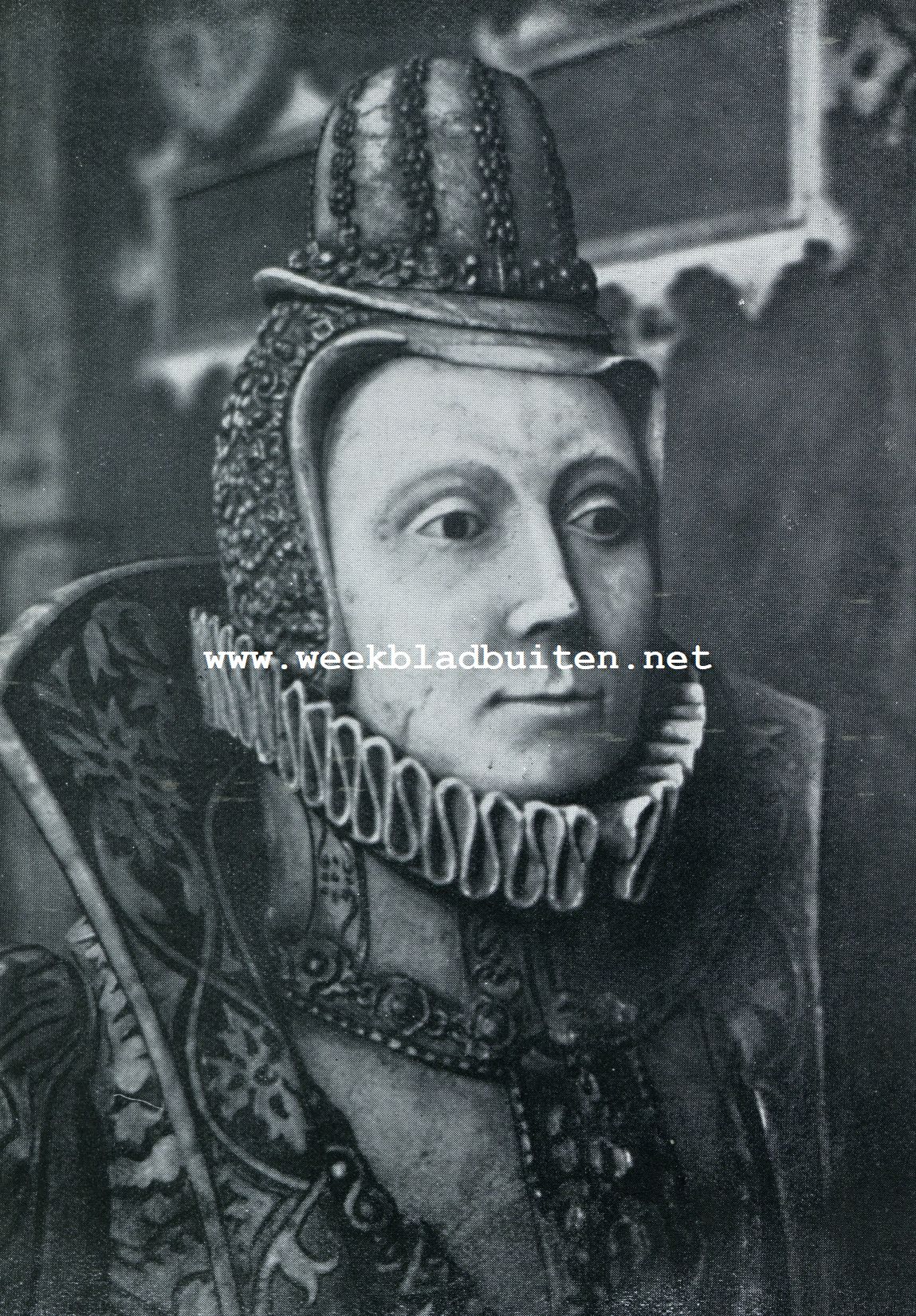 De Dom te Gstrow. Hertogin Elisabeth van Mecklenburg