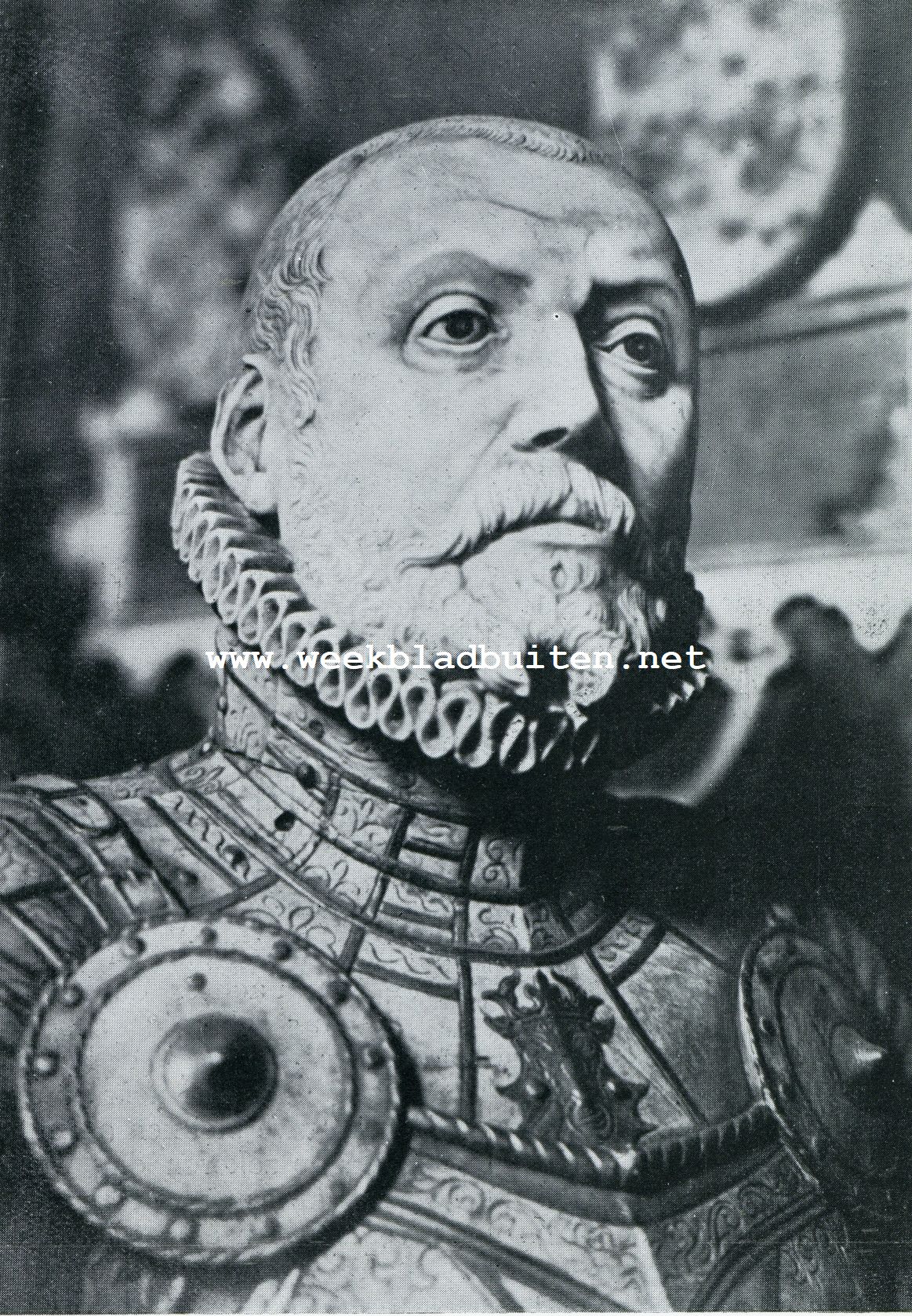 De Dom te Gstrow. Hertog Ulrich van Mecklenburg