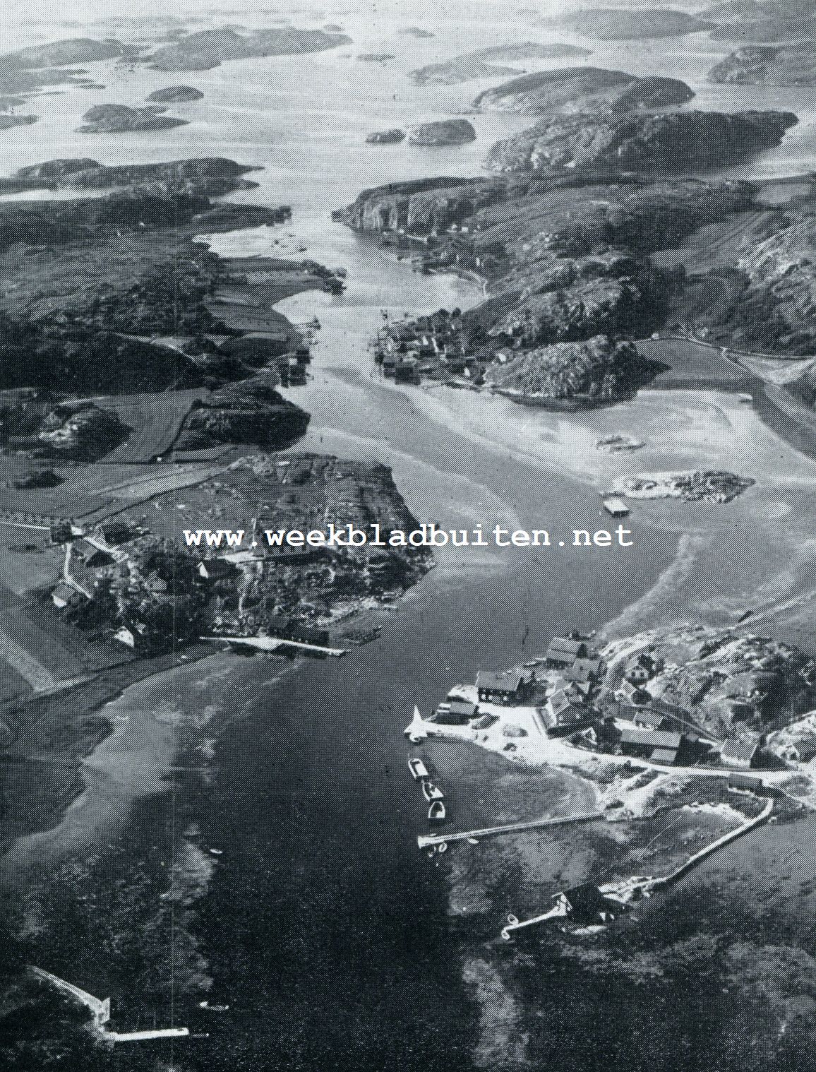 Angermanland. Hamburgsund in de Bohuslandsche scheren