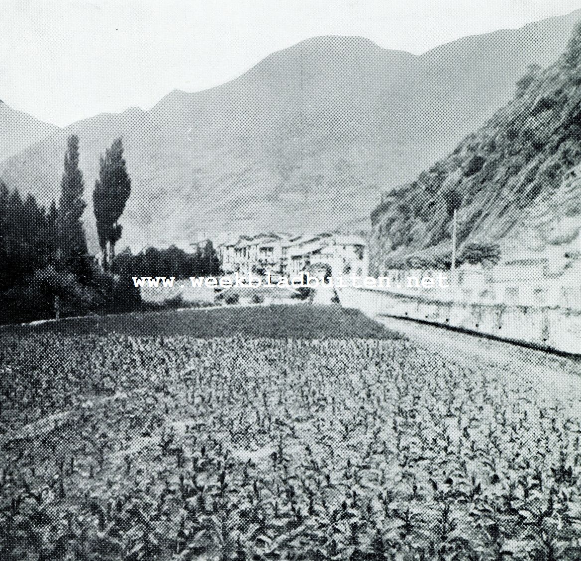 In Andorra, de kleinste staat ter wereld. In het dal der Valira