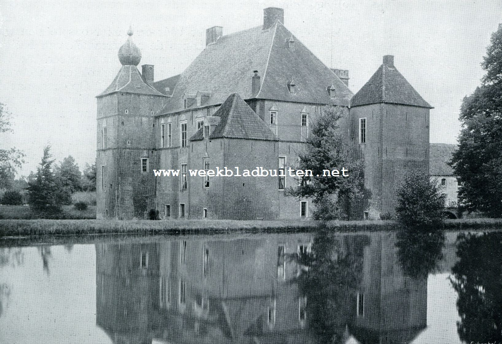 Naar den Cannenborg. De Cannenborg van het Noordwesten gezien