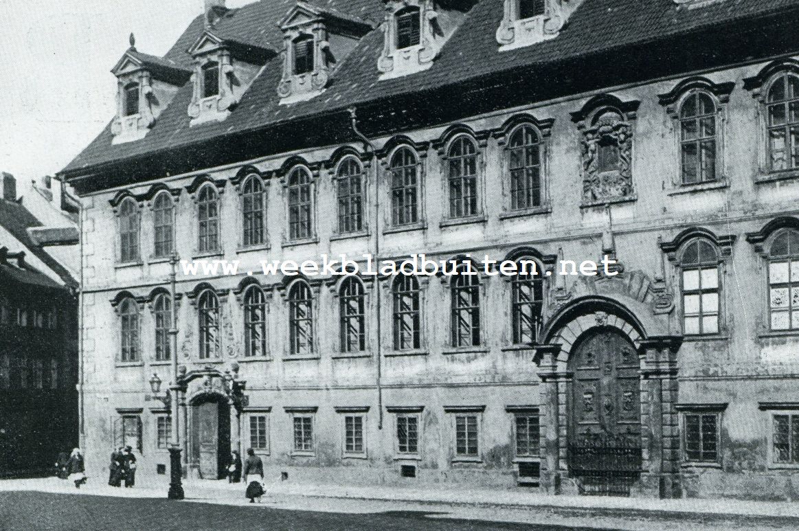 Wallenstein-herinneringen. Wallenstein's Paleis Waldstein te Praag