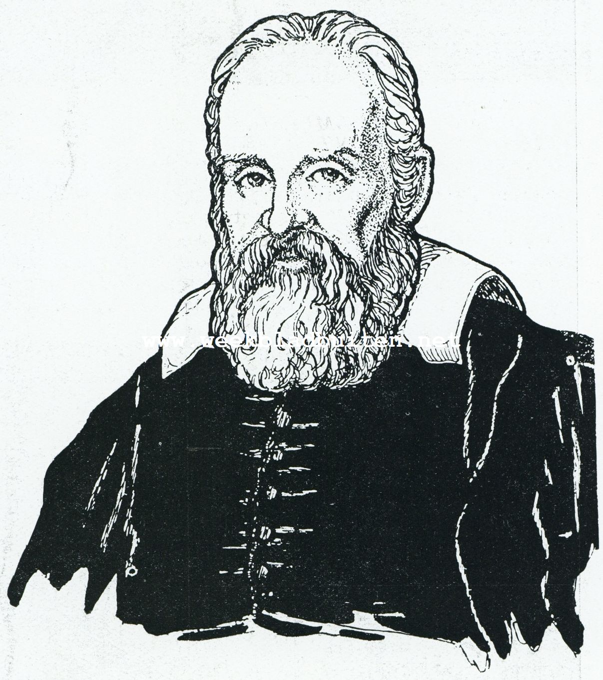 Galileo Galilei, 1564-1642, de grondlegger der moderne astronomie