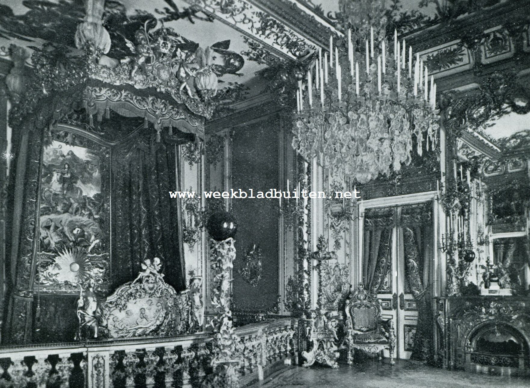 Slot Herrenchiemsee. Slaapkamer